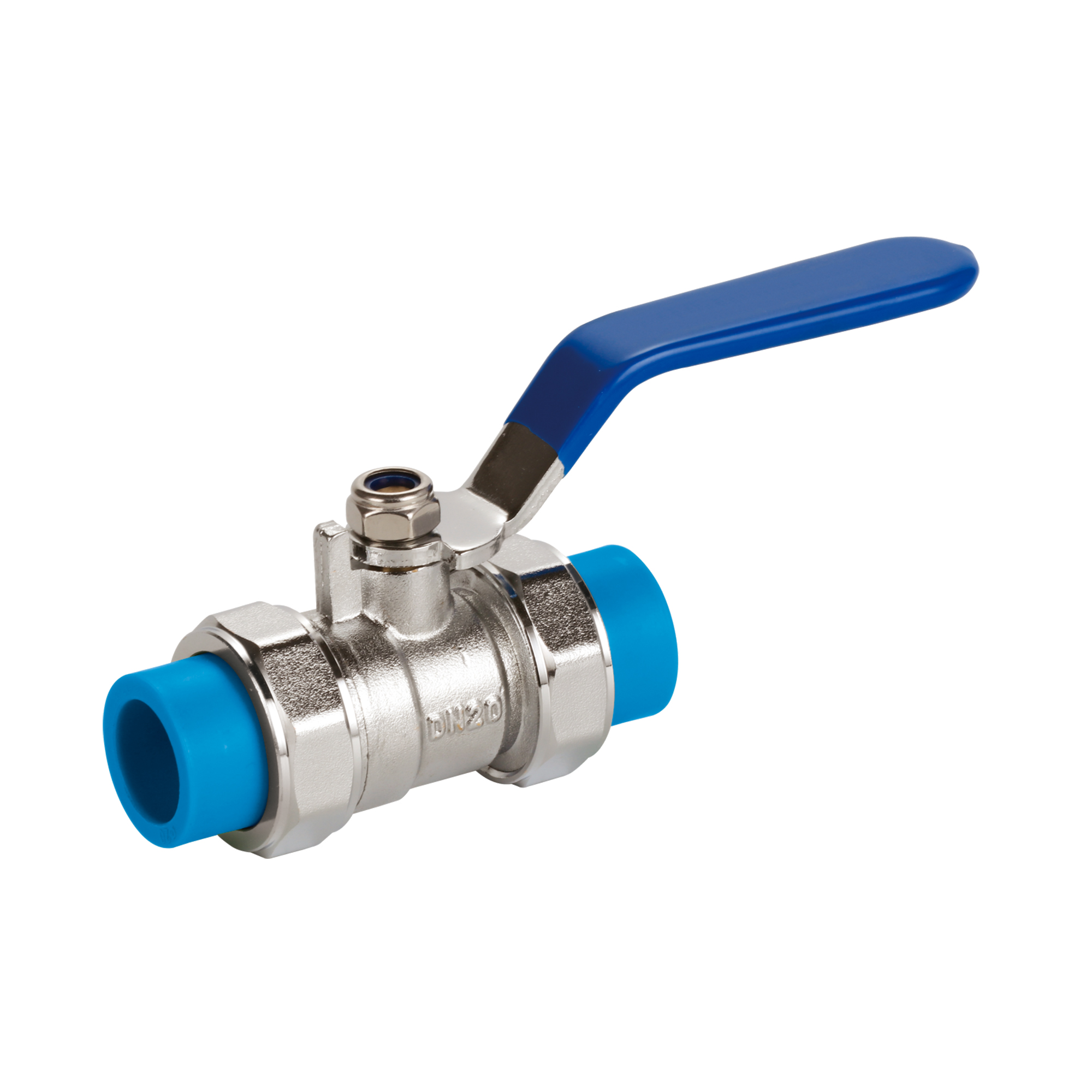 Double Union Brass Ball Valve product photograph