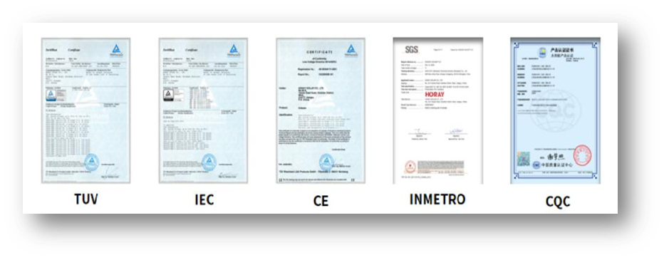 Collection of certificate images. Confirm each document holder and scope with our team.