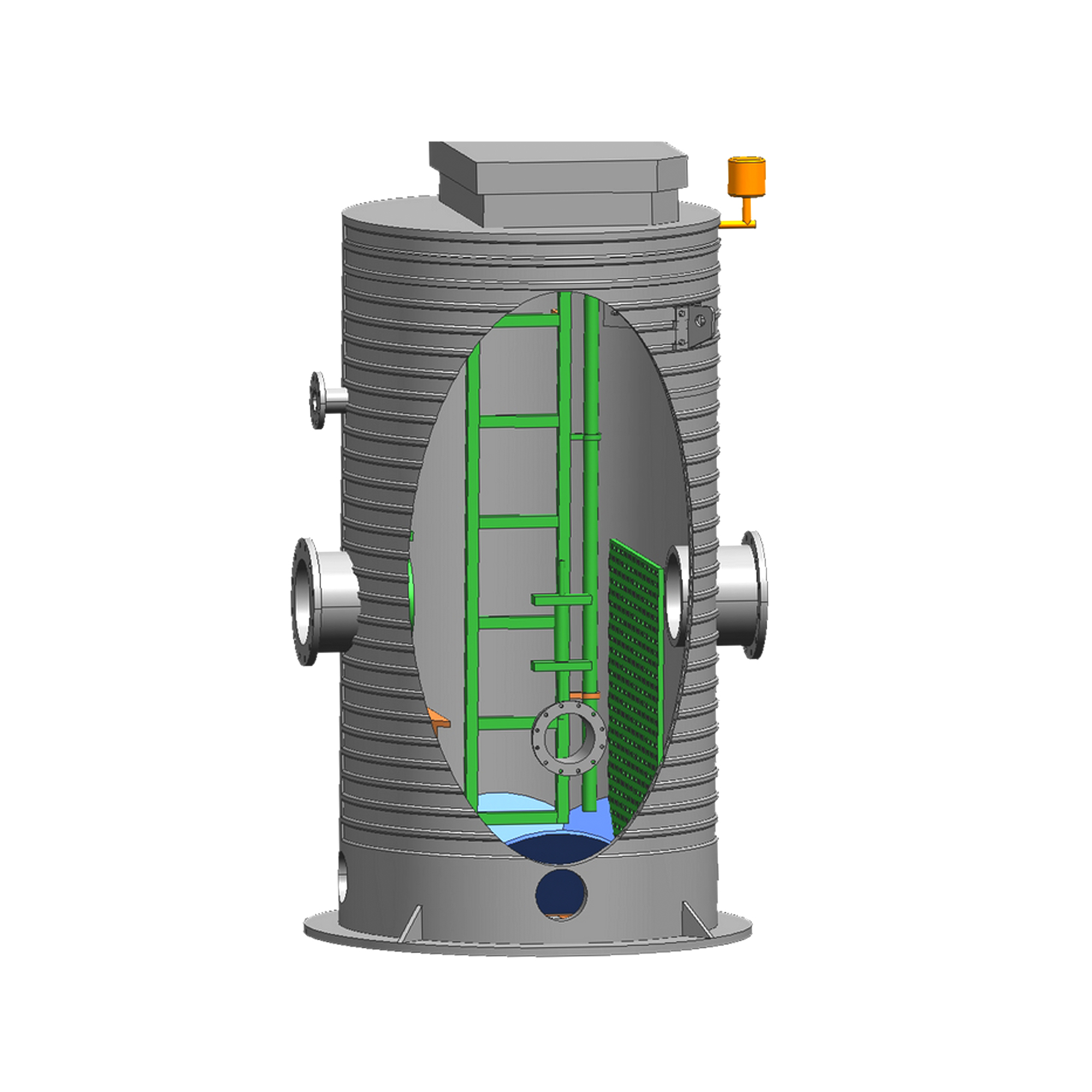 Hongsheng Plastic (Hangzhou) Co., Ltd. hmpp smart interception wells product view