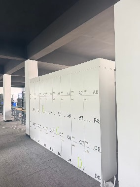 Storage cabinet assembly at J&Y