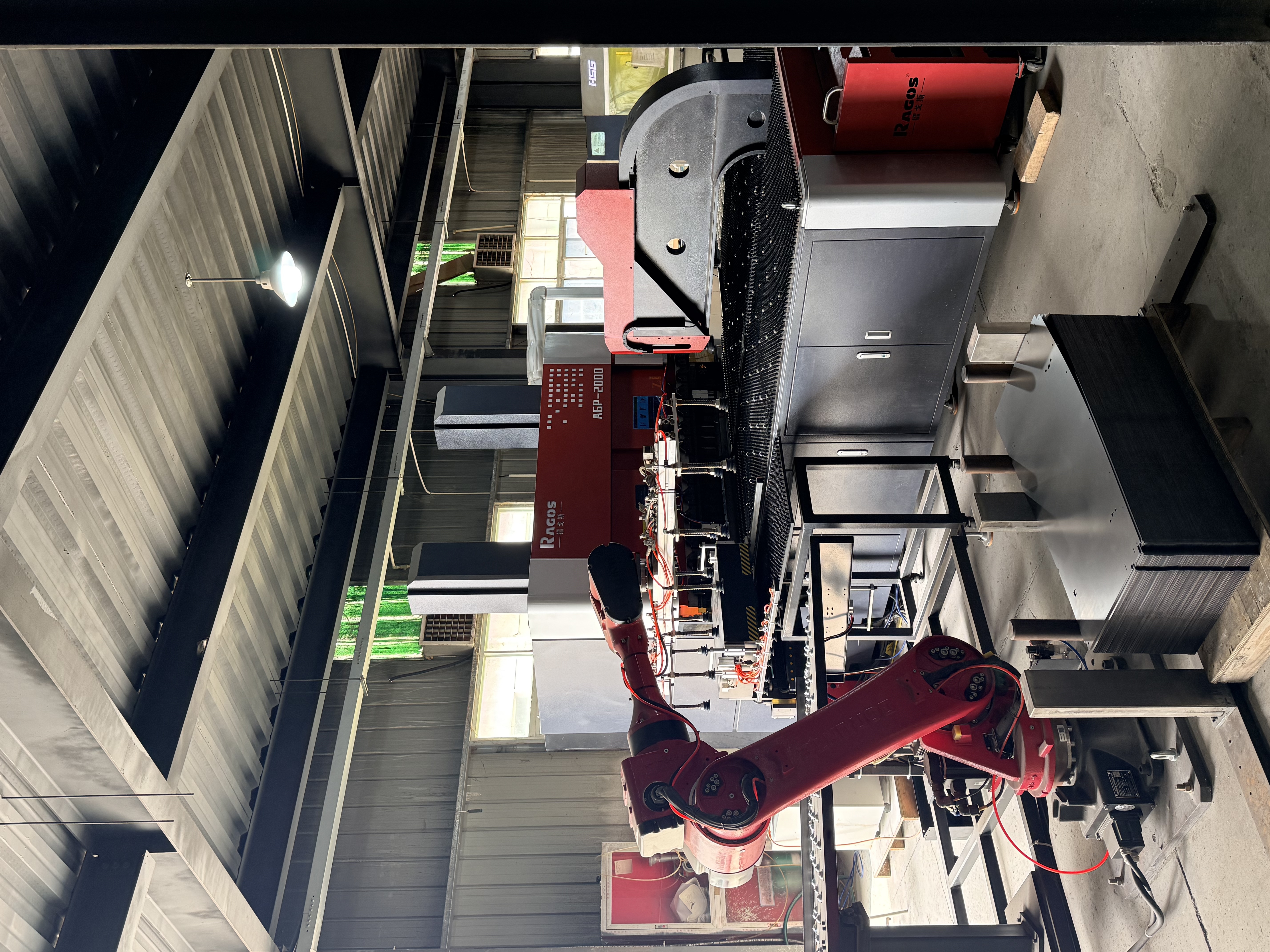 Workshop equipment at J&Y