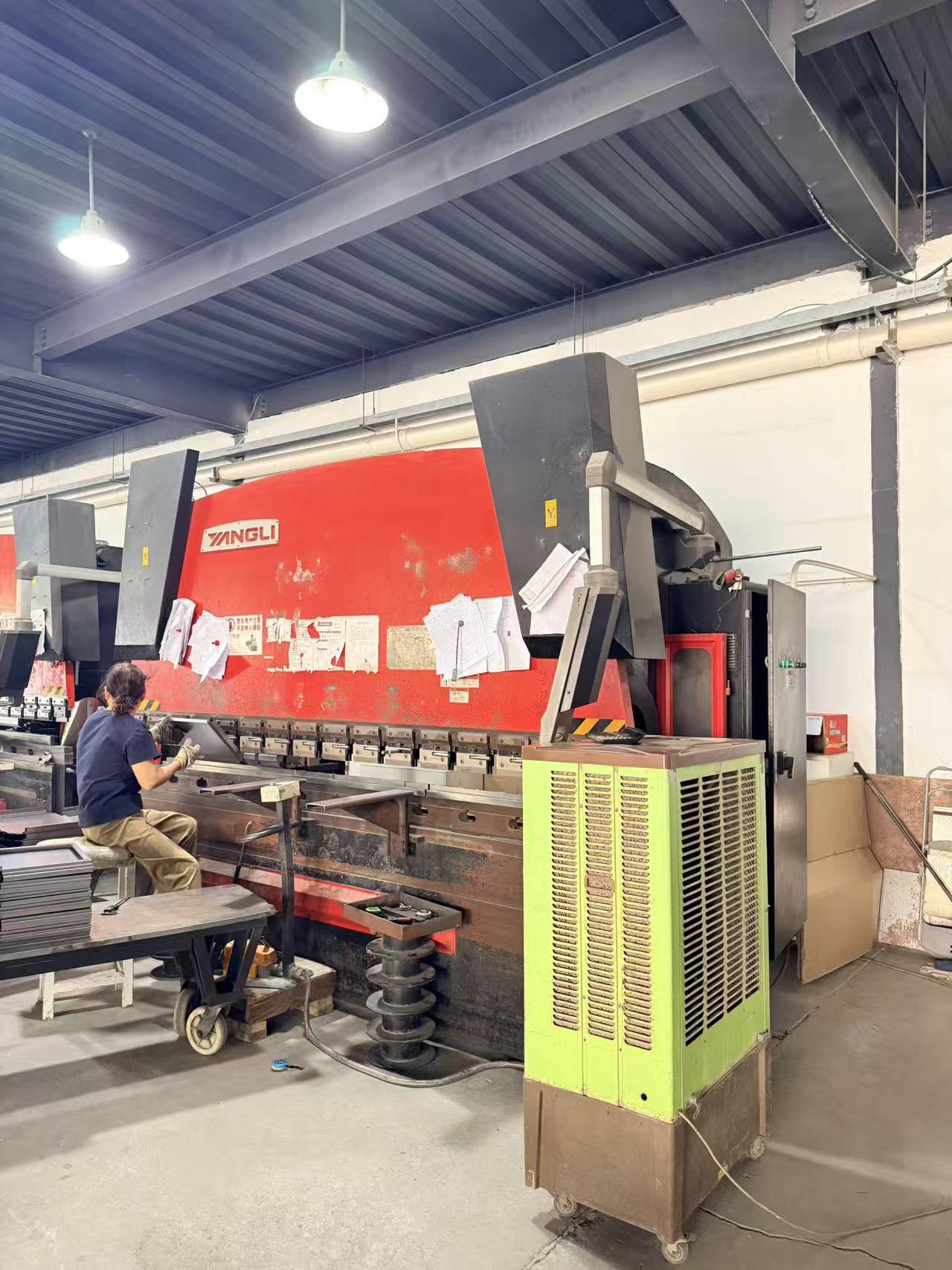 Production line at J&Y