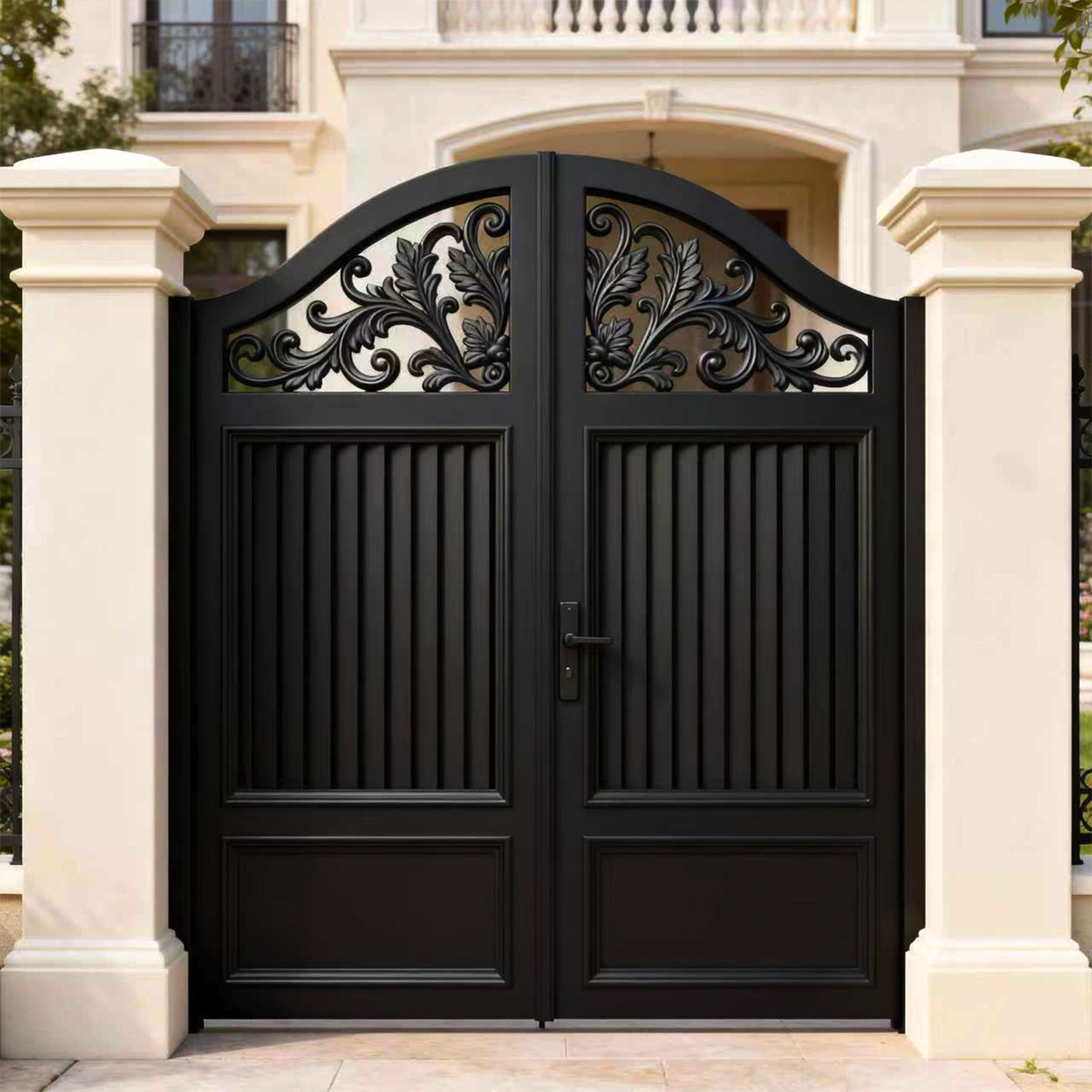 Aluminum Art Doors Door 03 — Made-to-order villa entrance door