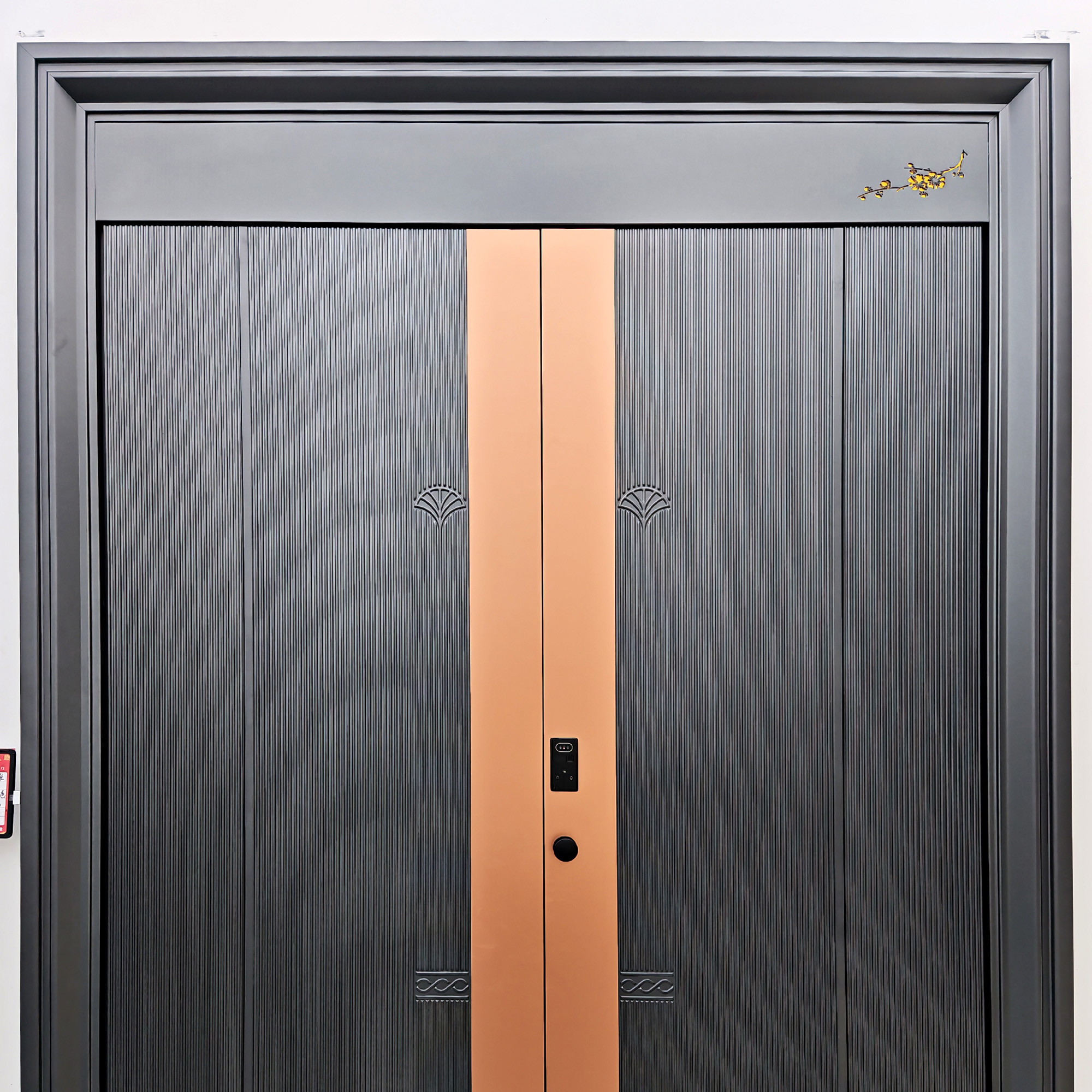 Cast Aluminum Doors Door 03 — Made-to-order villa entrance door