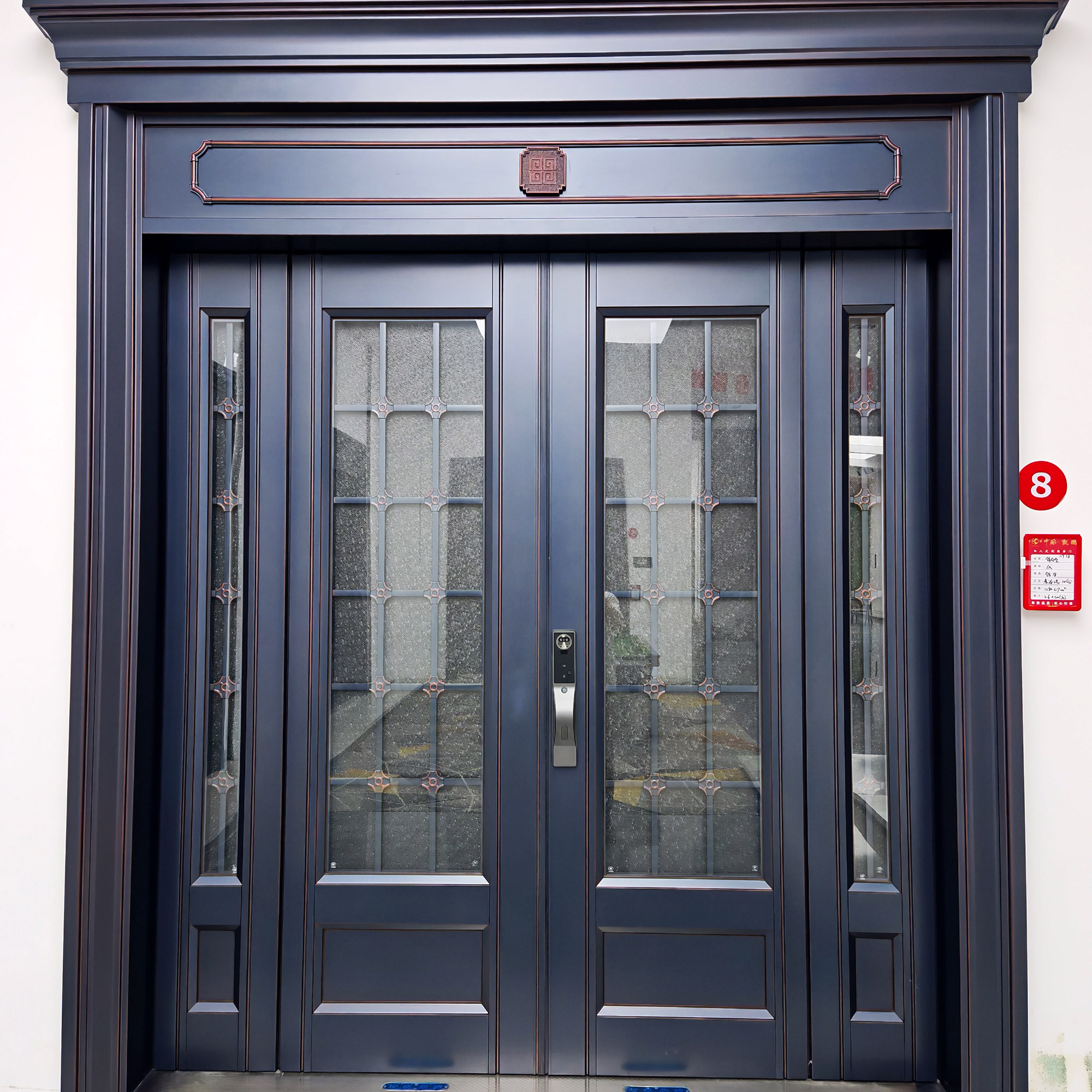 Floating Craft Door 06 — Made-to-order villa entrance door
