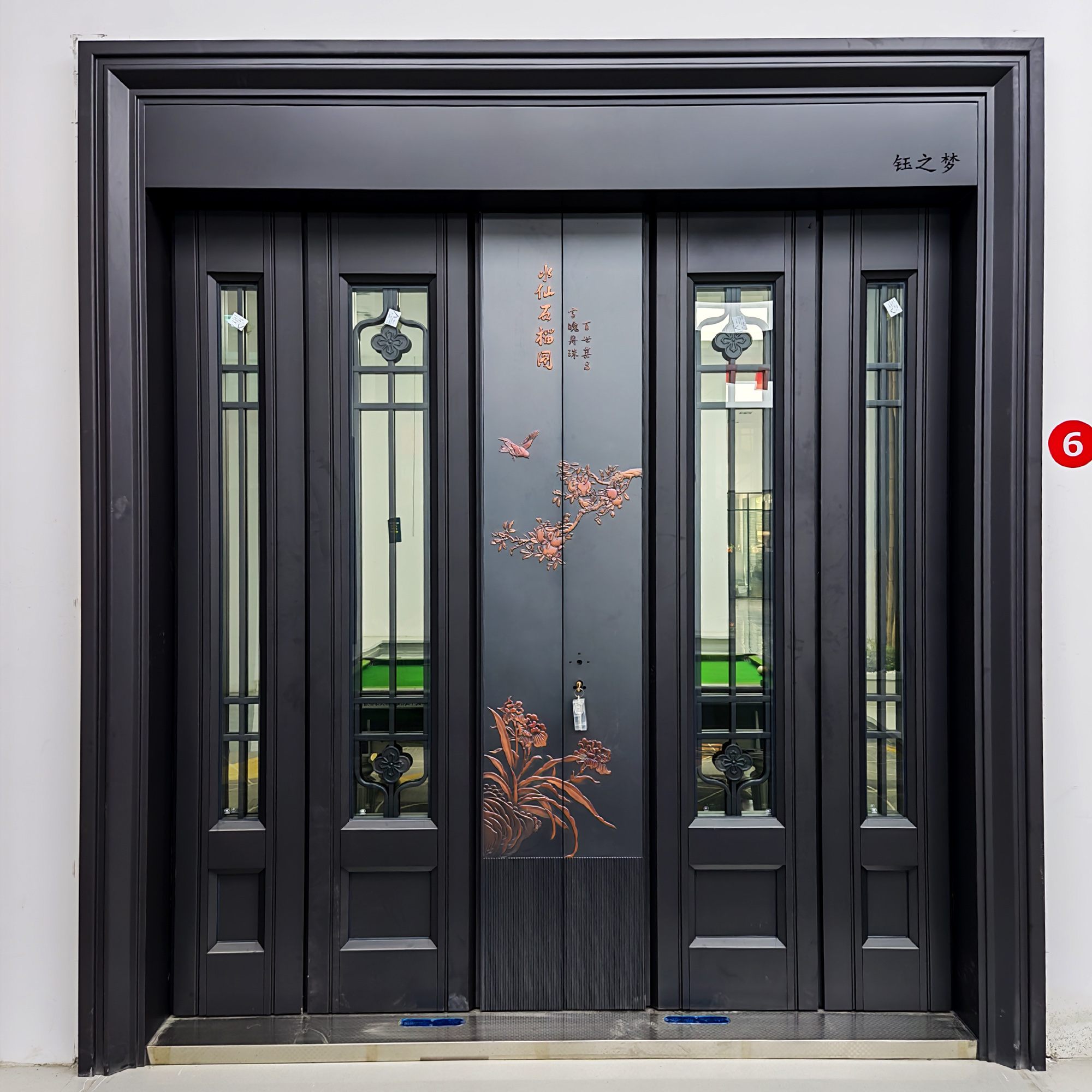 Floating Craft Door 07 — Made-to-order villa entrance door