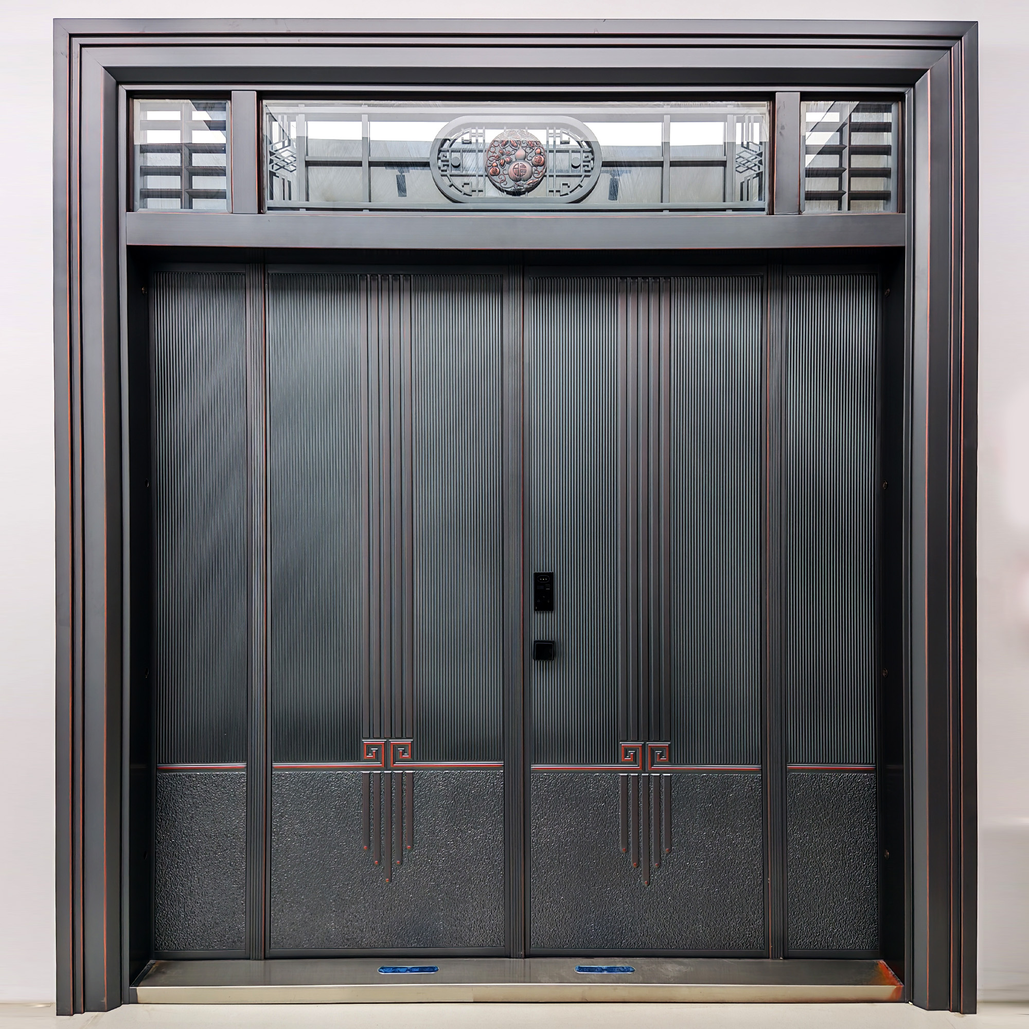 Zinc Alloy 10 cm Door 02 — Made-to-order villa entrance door