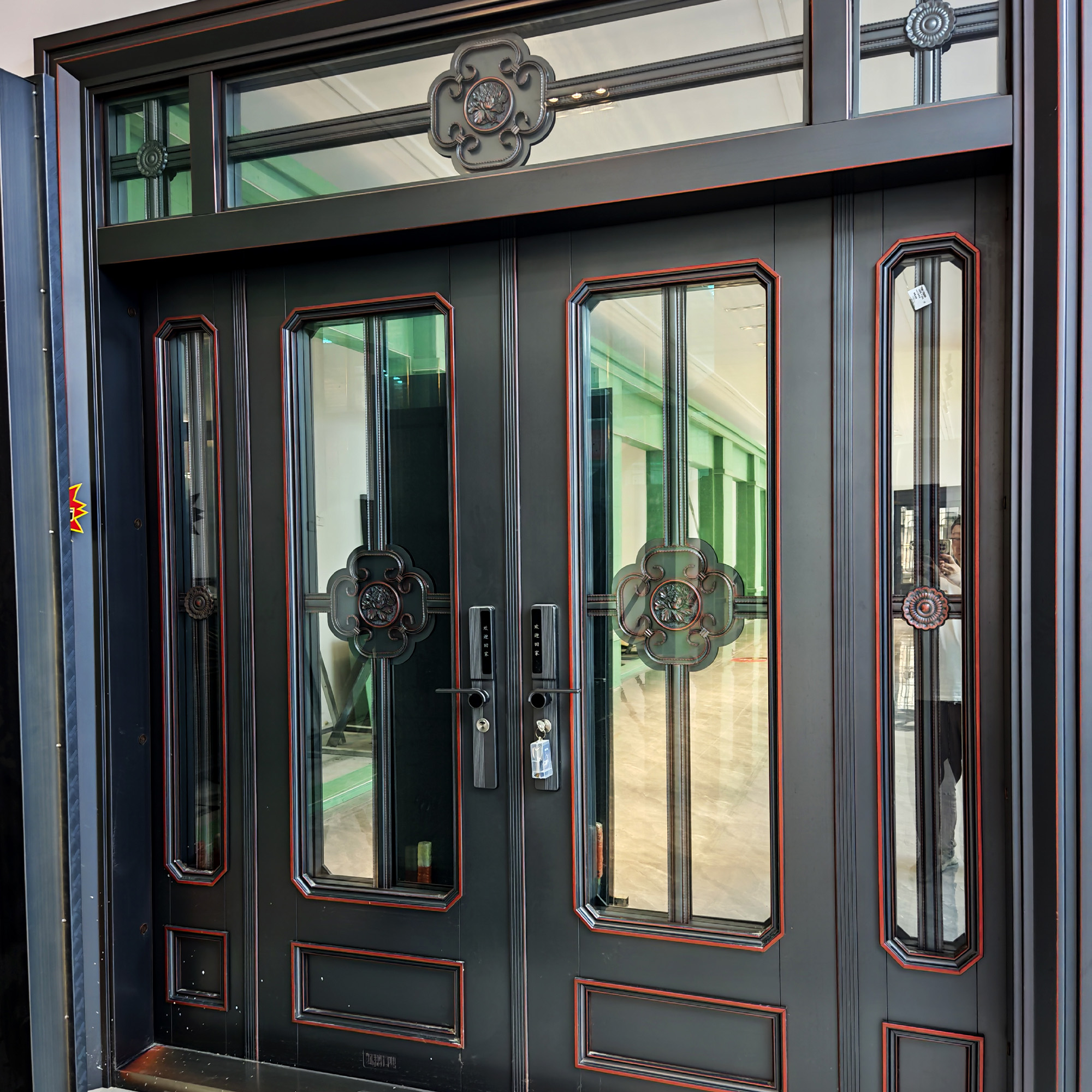 Zinc Alloy 10 cm Door 03 — Made-to-order villa entrance door