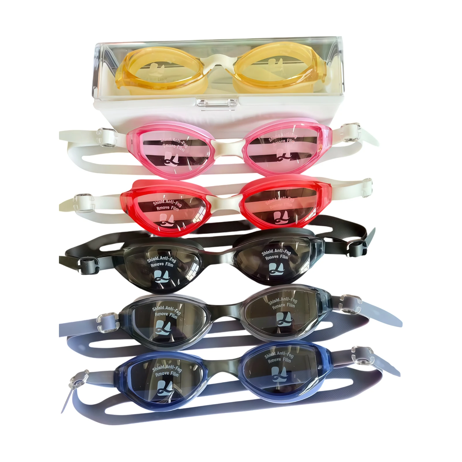 Complete view of swim goggles model 1860