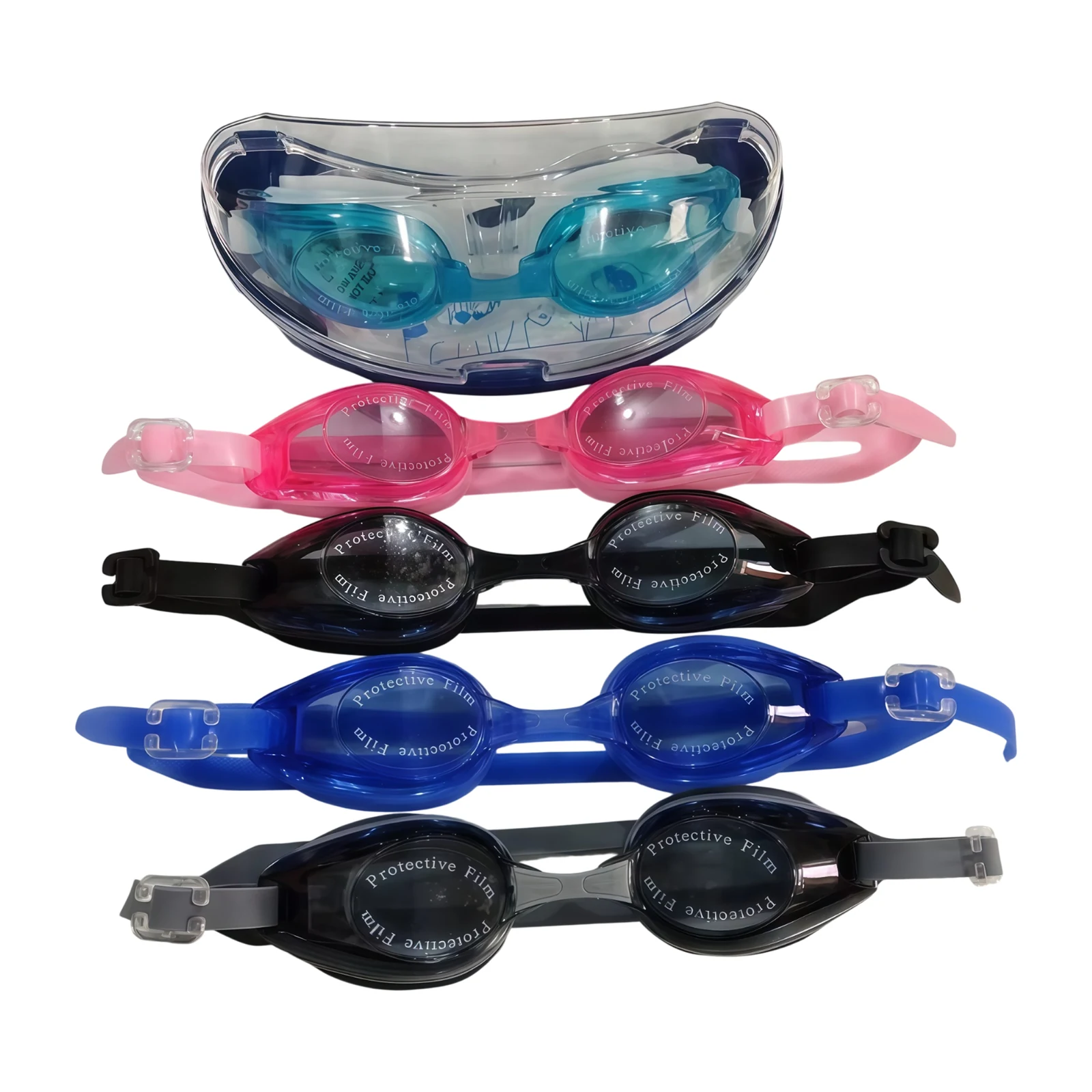 Complete view of swim goggles model 5600