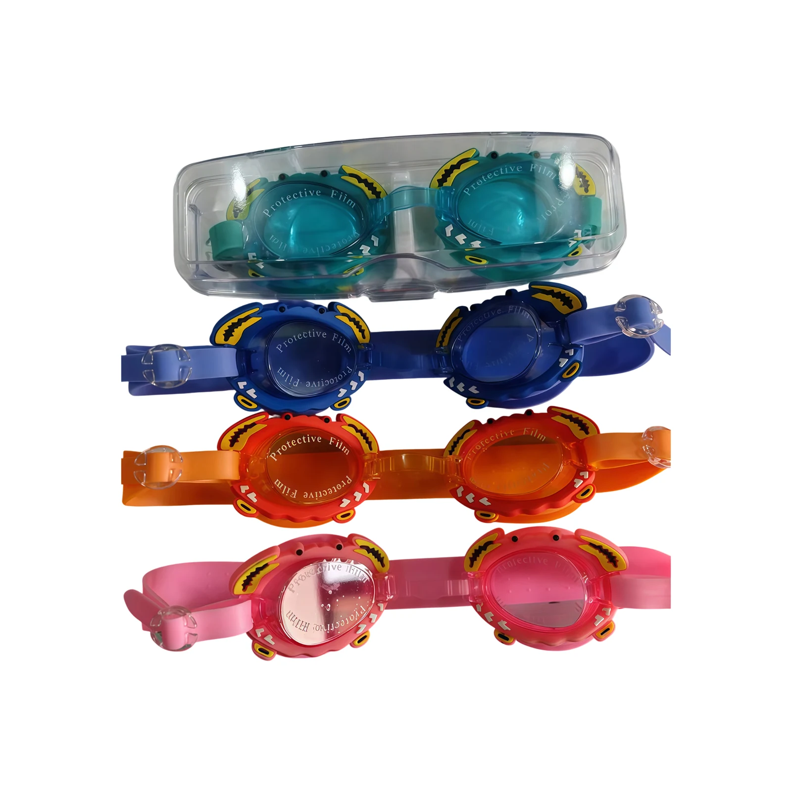 Complete view of swim goggles model 4700