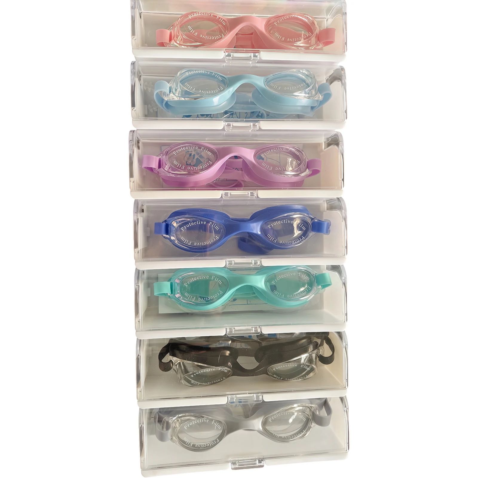 Complete view of swim goggles model k5-2600