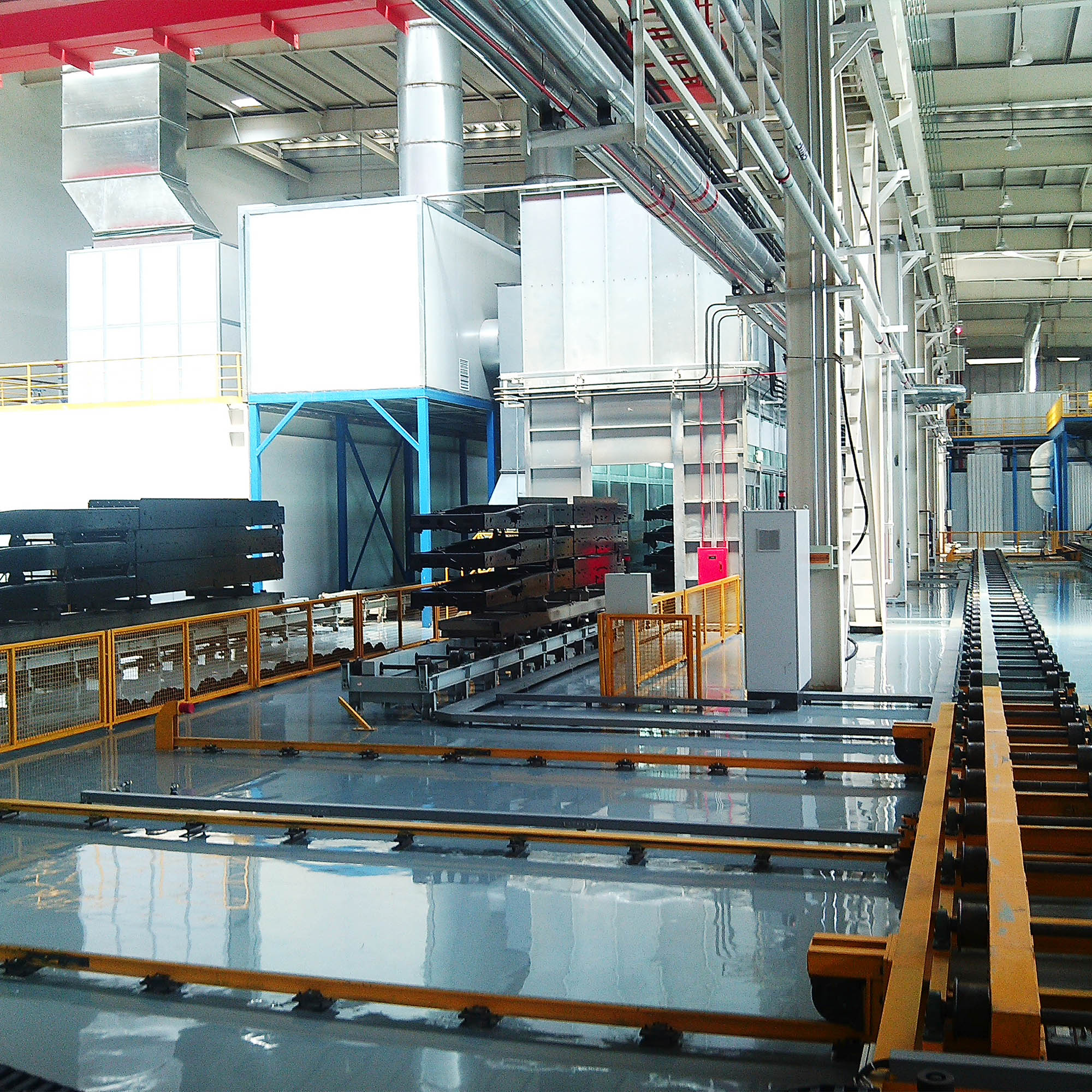 Heavy-Duty Truck Frame E-Coating Line by OMJX
