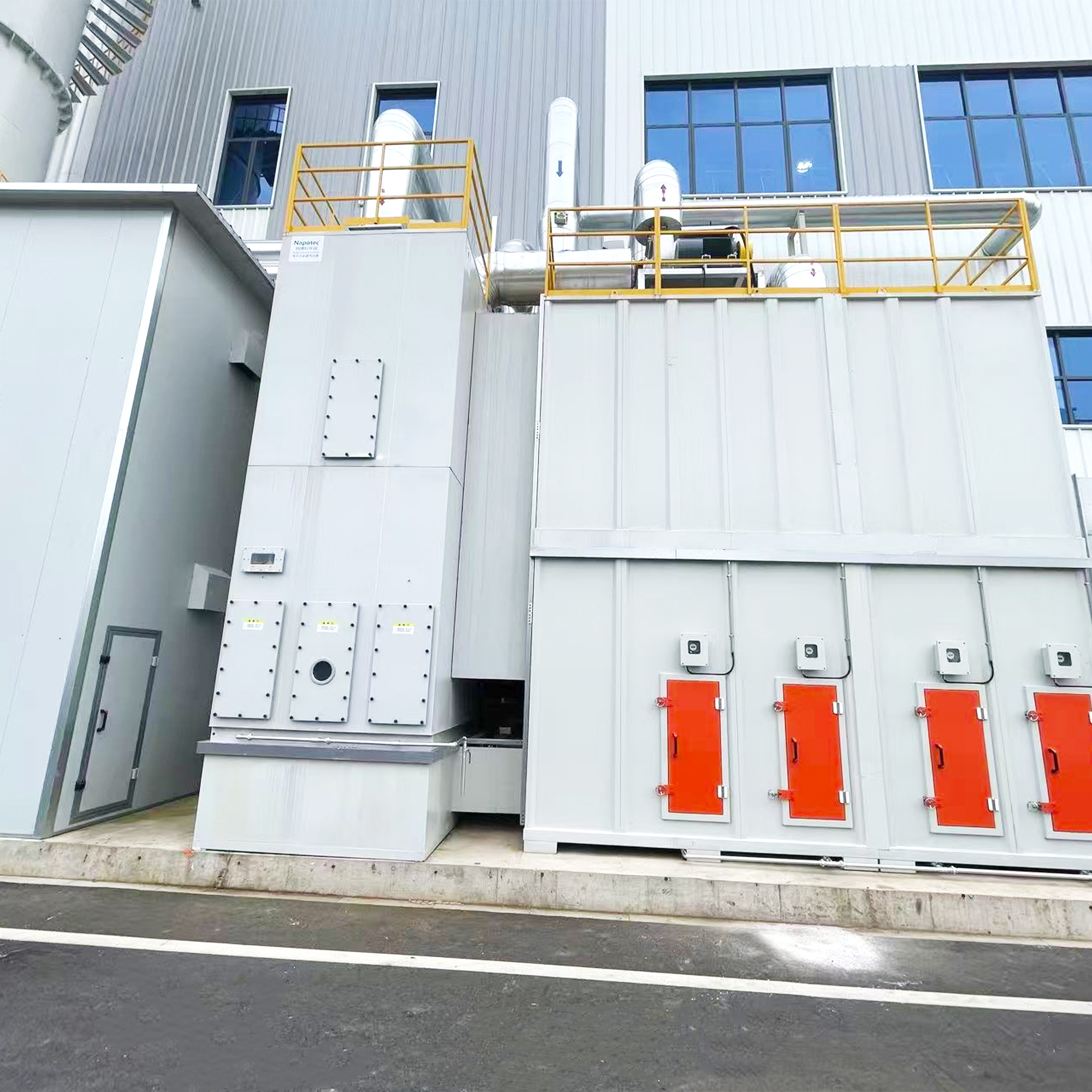 Zeolite Rotor VOC Concentration System by OMJX