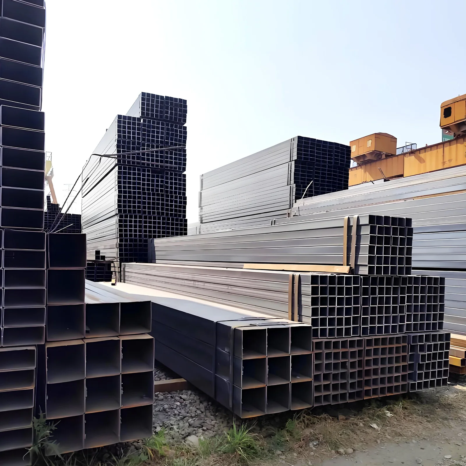 Black Square & Rectangular Pipe product view 2
