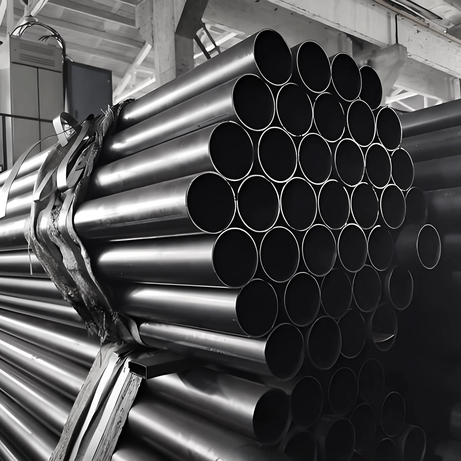 Black Welded Steel Pipe product view 4