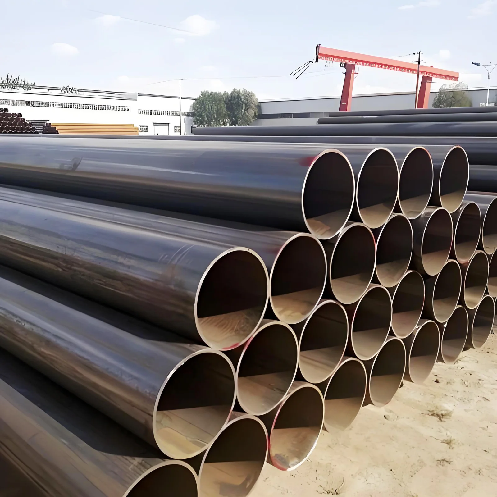 Black Welded Steel Pipe product view 1