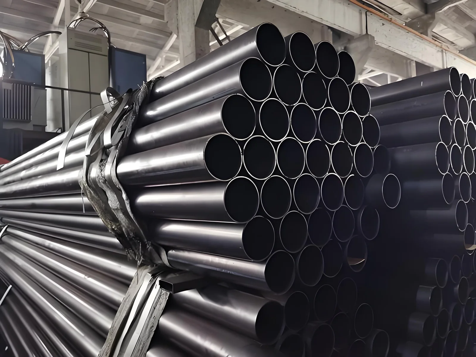 Black Welded Steel Pipe product view 9