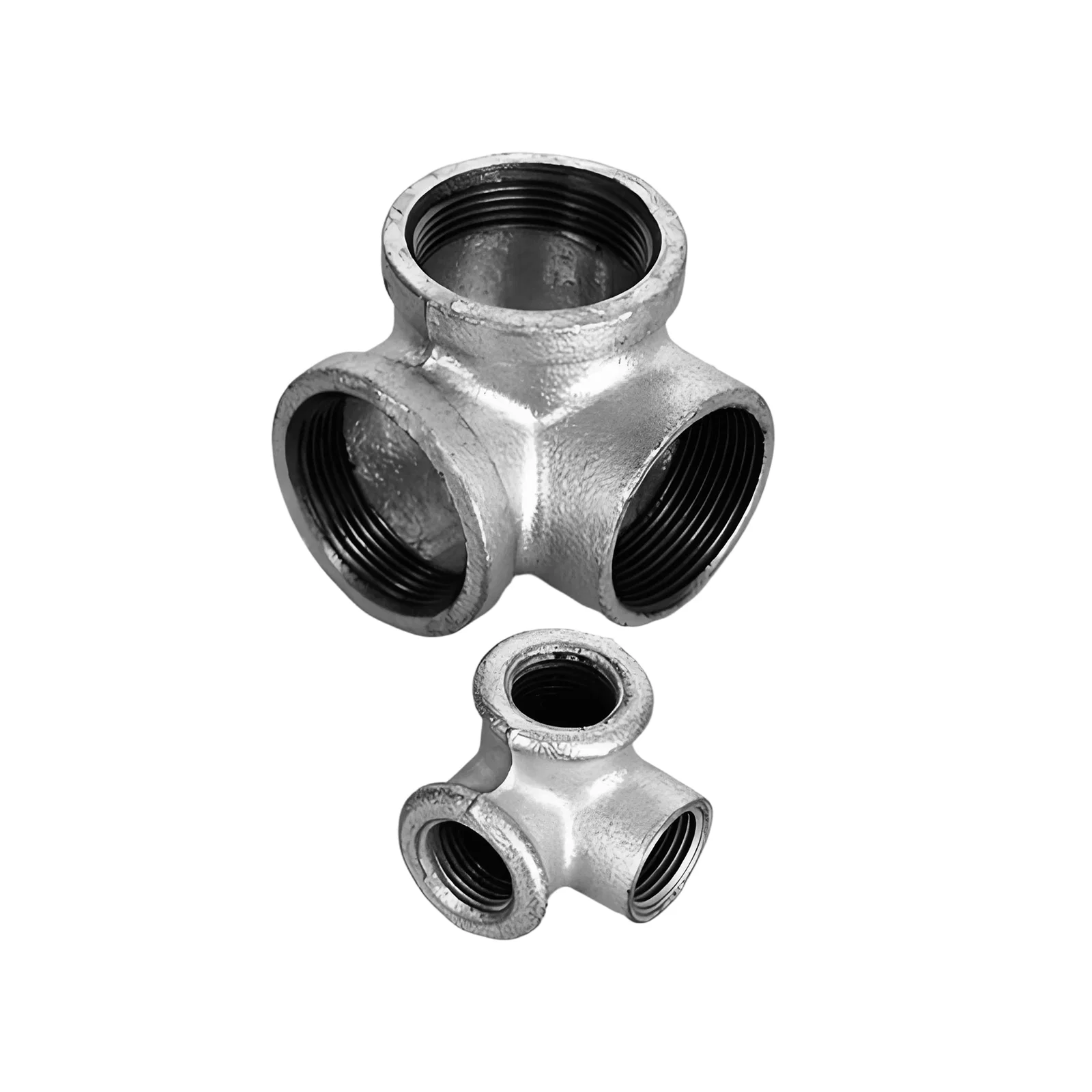 Malleable Iron Galvanized Tee product view 2