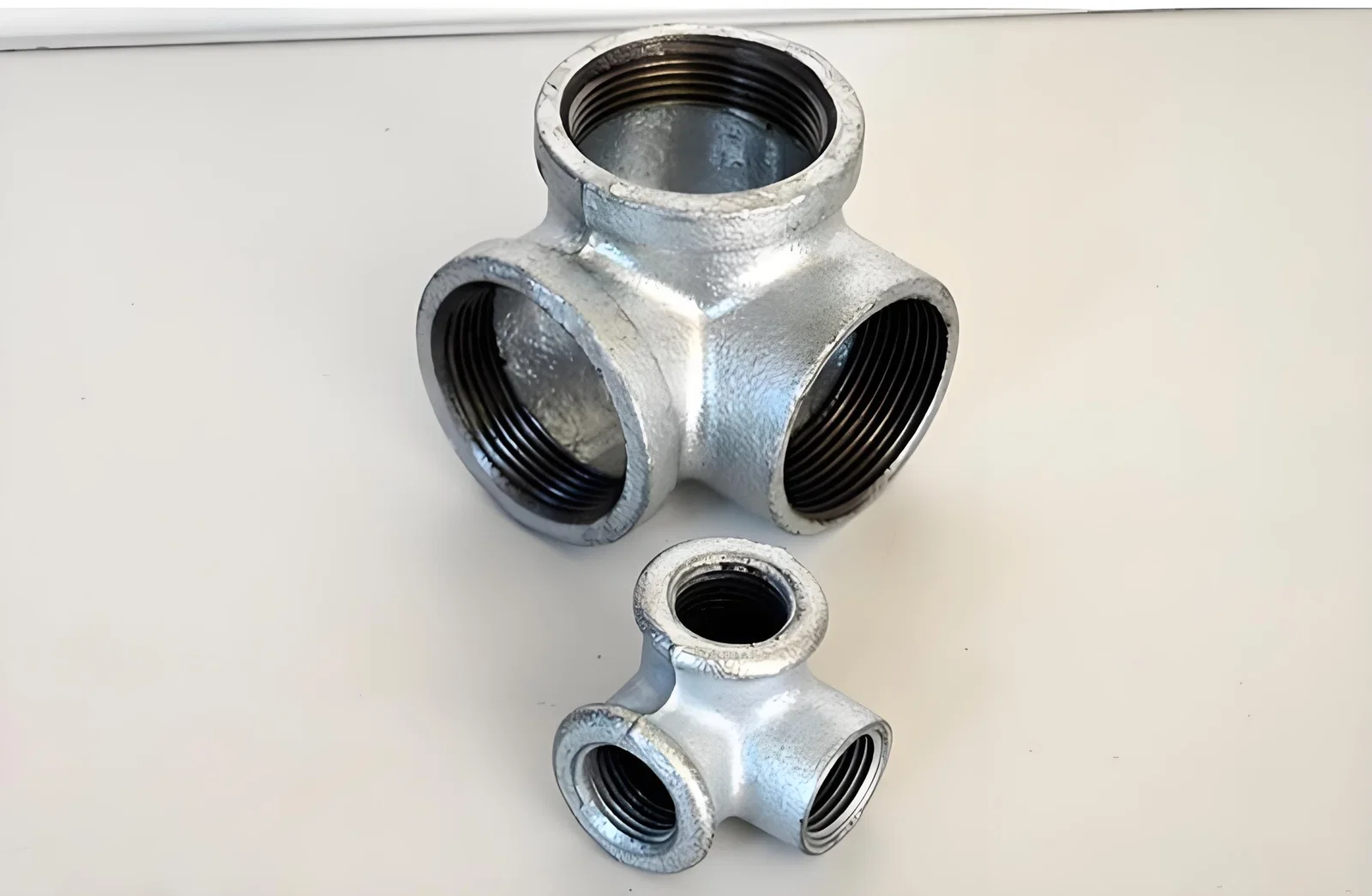 Malleable Iron Galvanized Tee product view 6