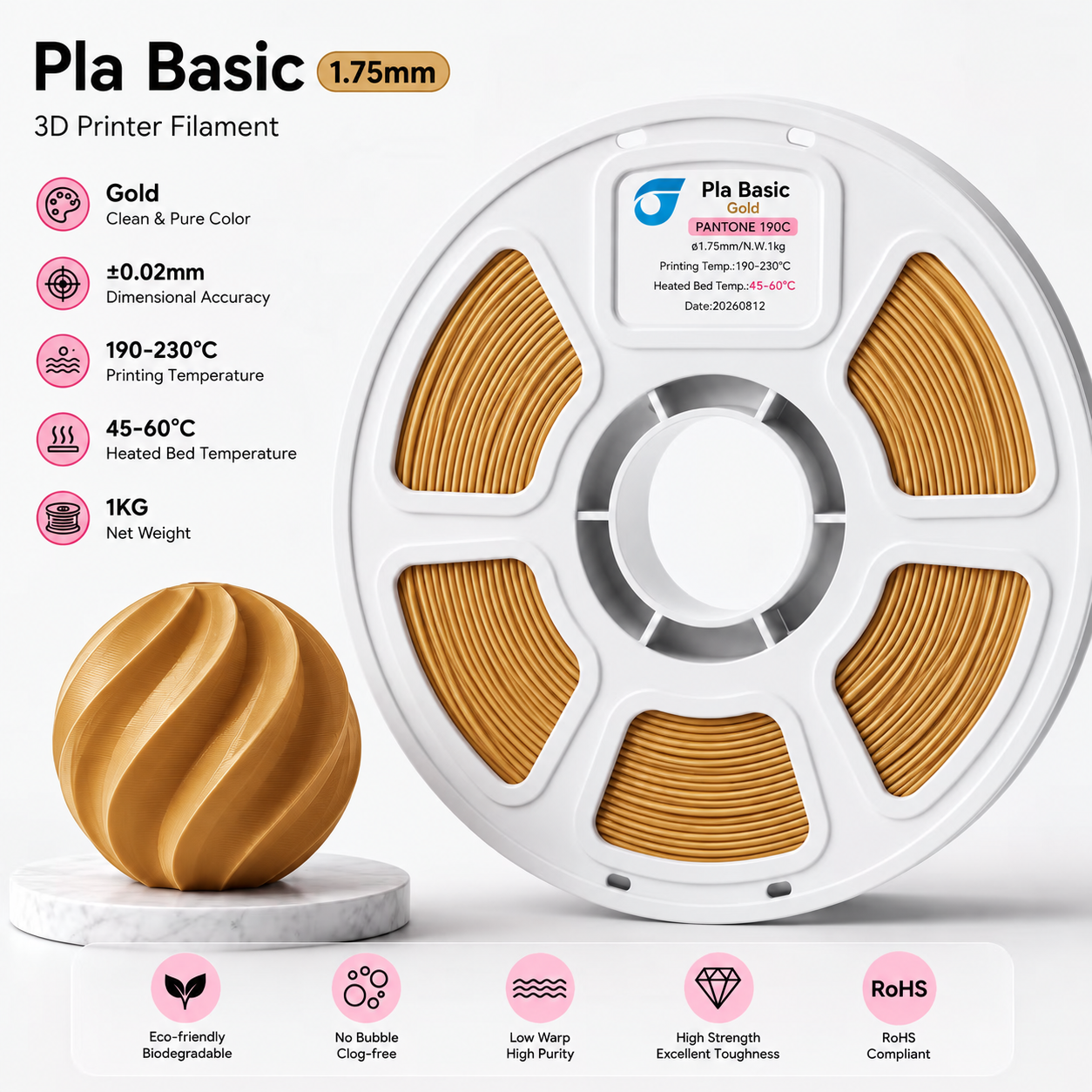 PLA Basic 3D Printer Filament source image 72