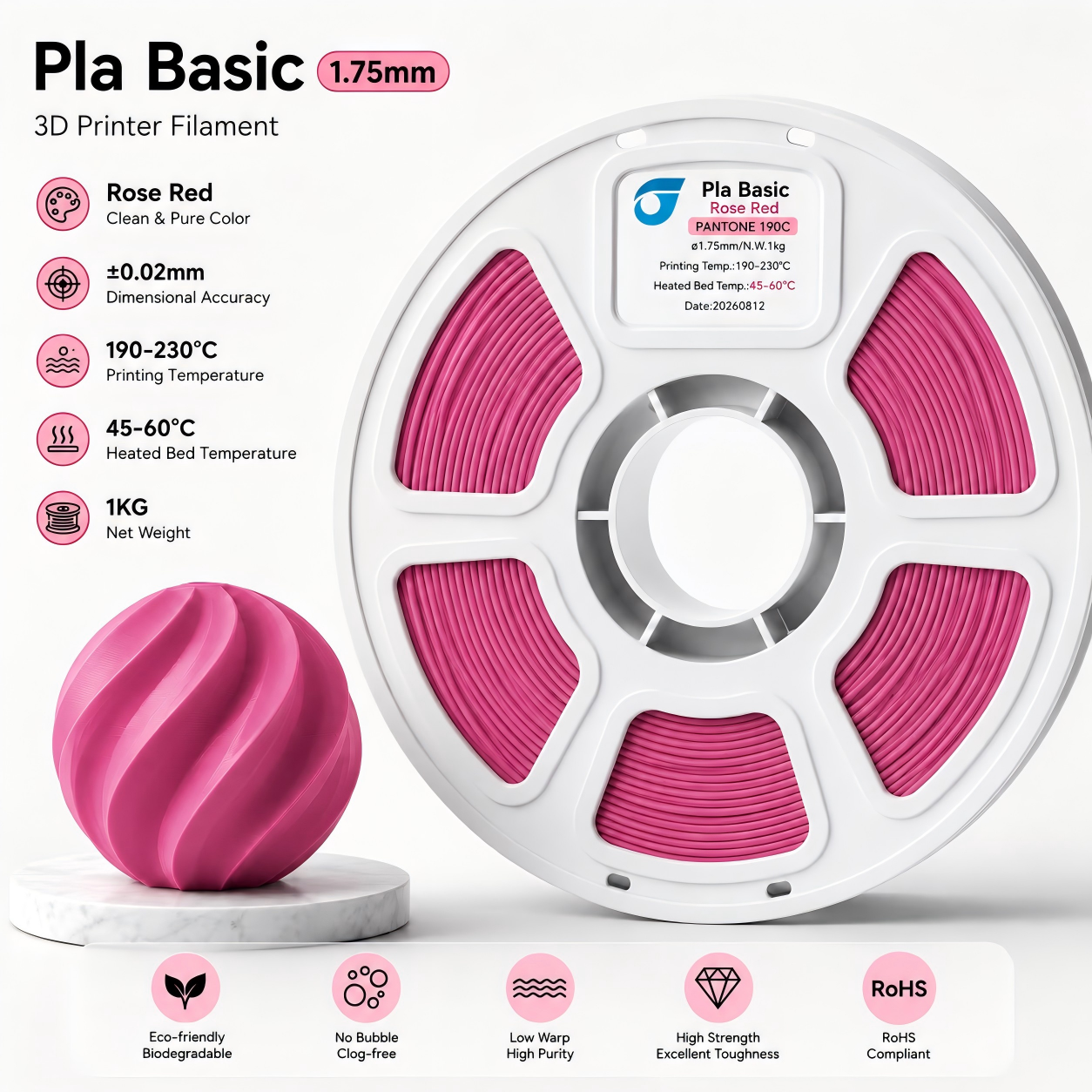 PLA Basic 3D Printer Filament source image 52