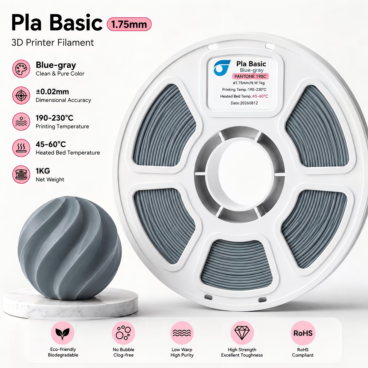 PLA Basic 3D Printer Filament source image 67