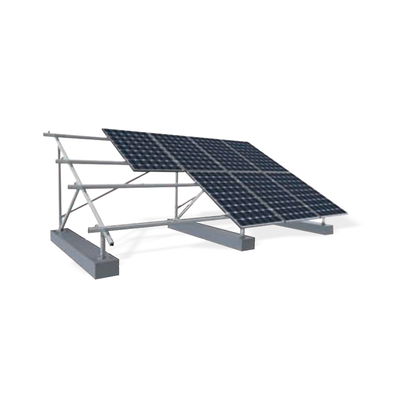 Boden -Photovoltaikmontagesystem