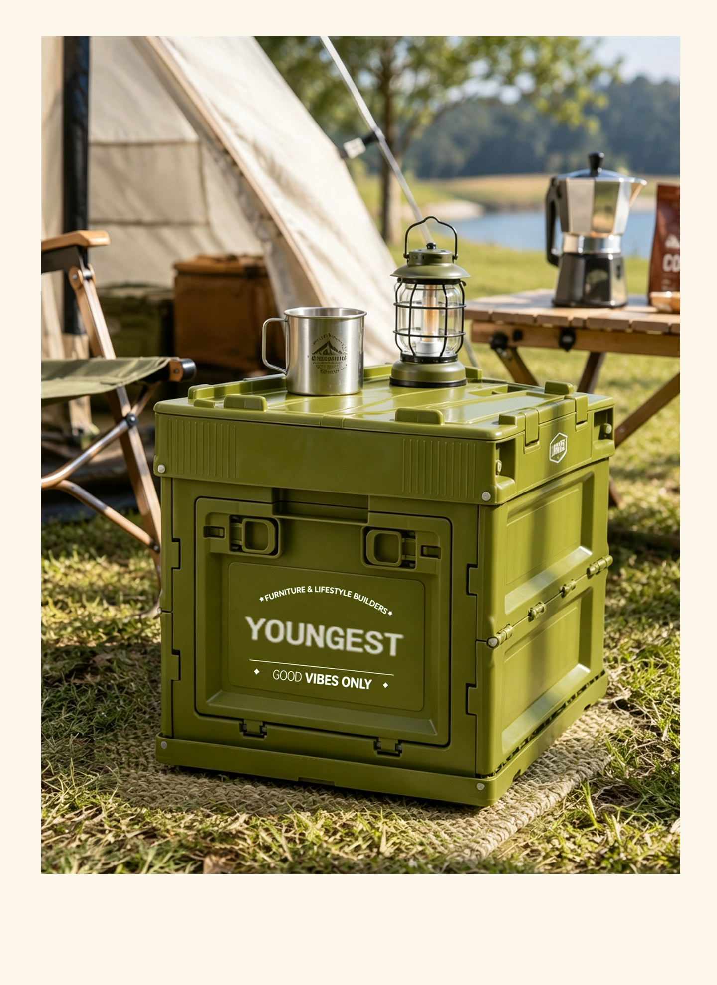 Double-Door Folding Storage Box, view 19