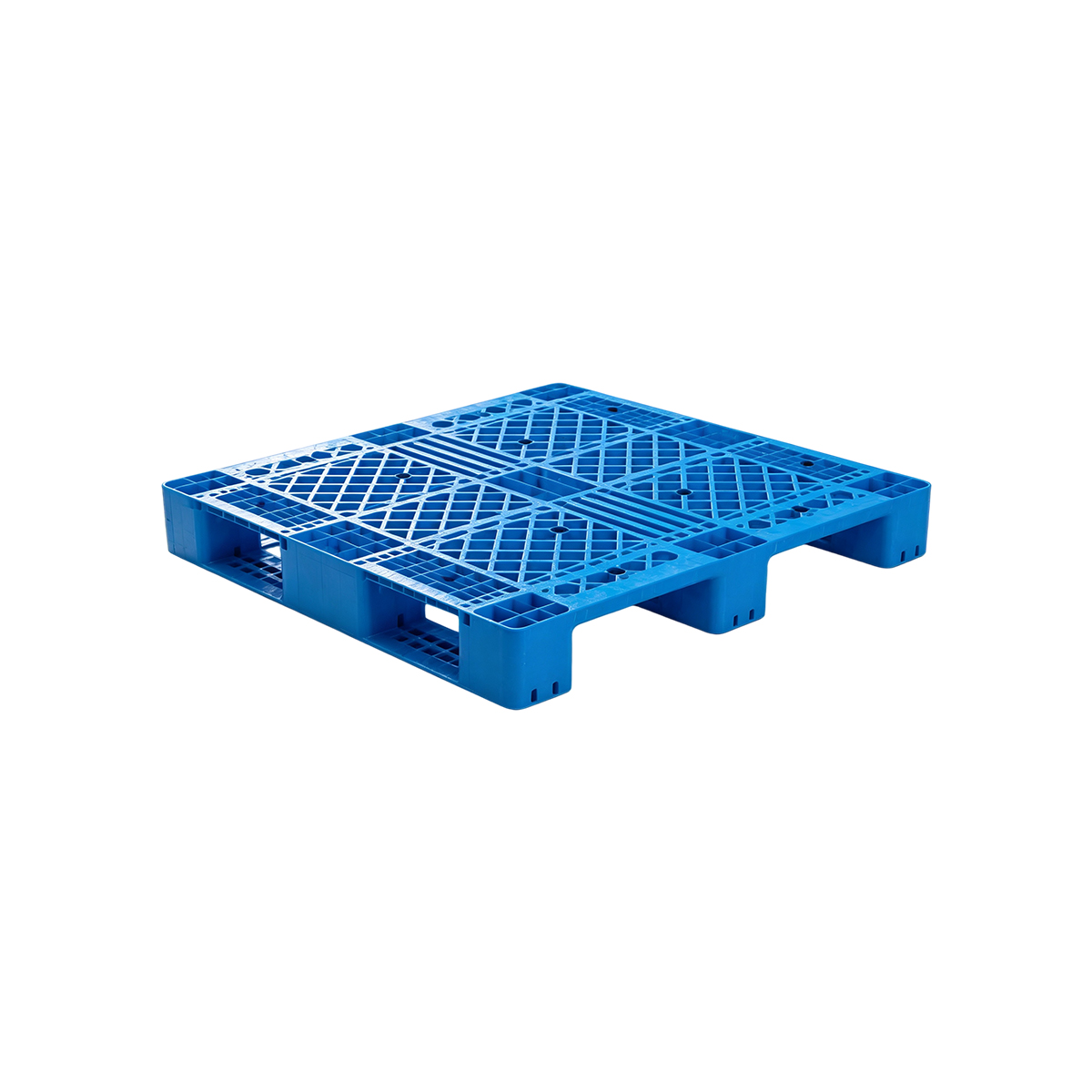 1212 Grid Three-Runner Plastic Pallet