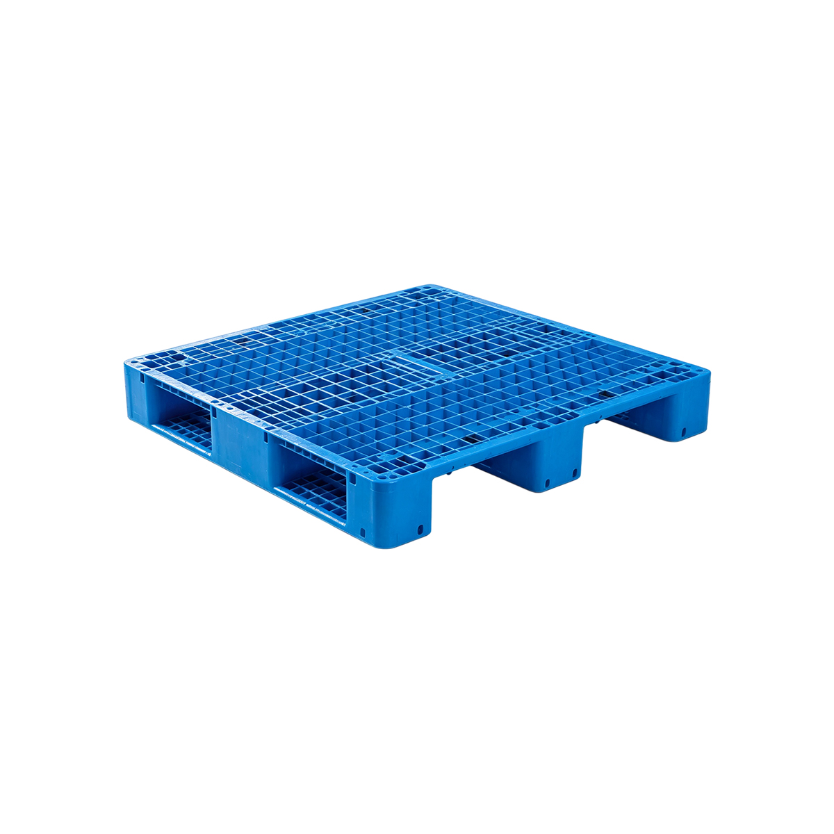 1111 Grid Three-Runner Plastic Pallet