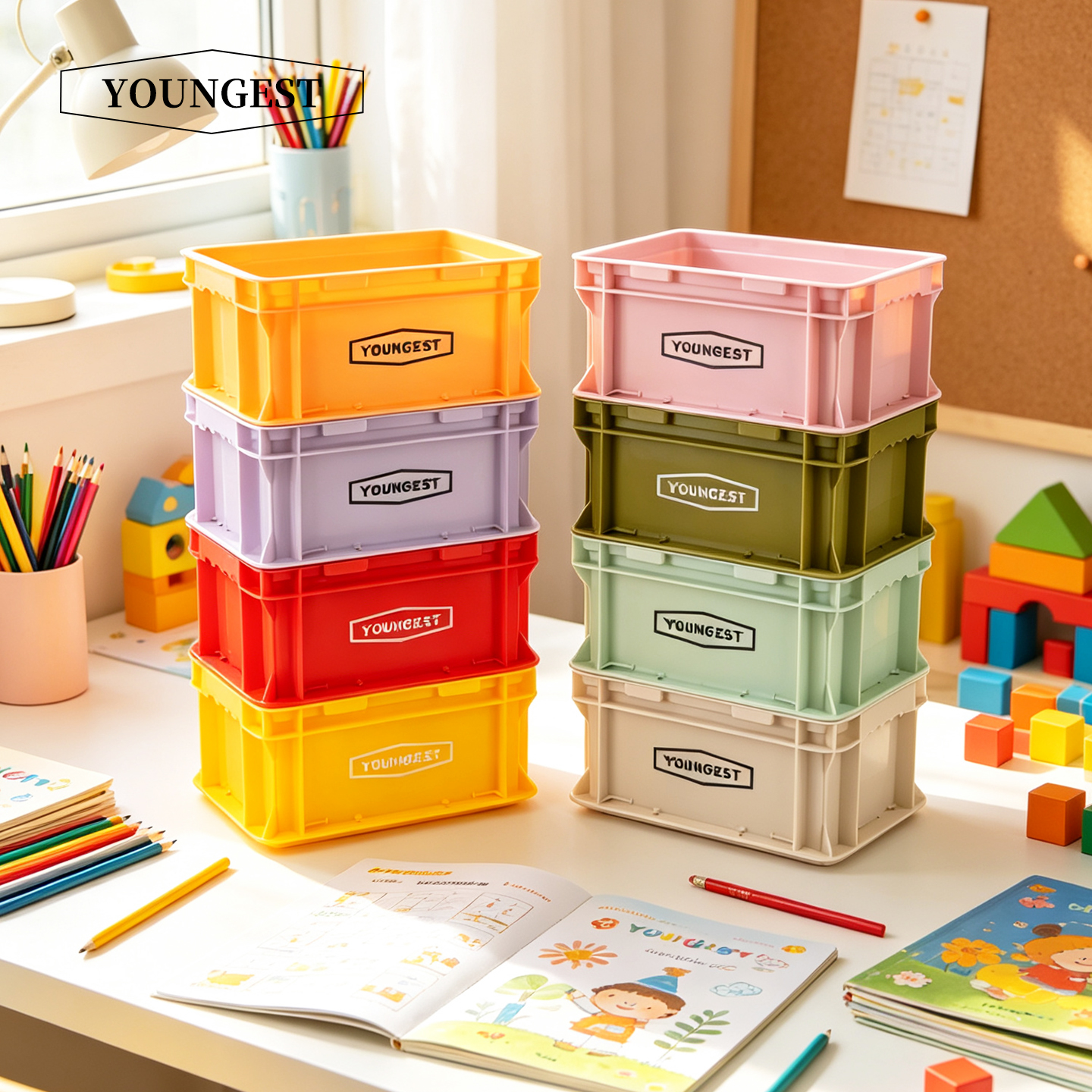 Desktop Organizer Box