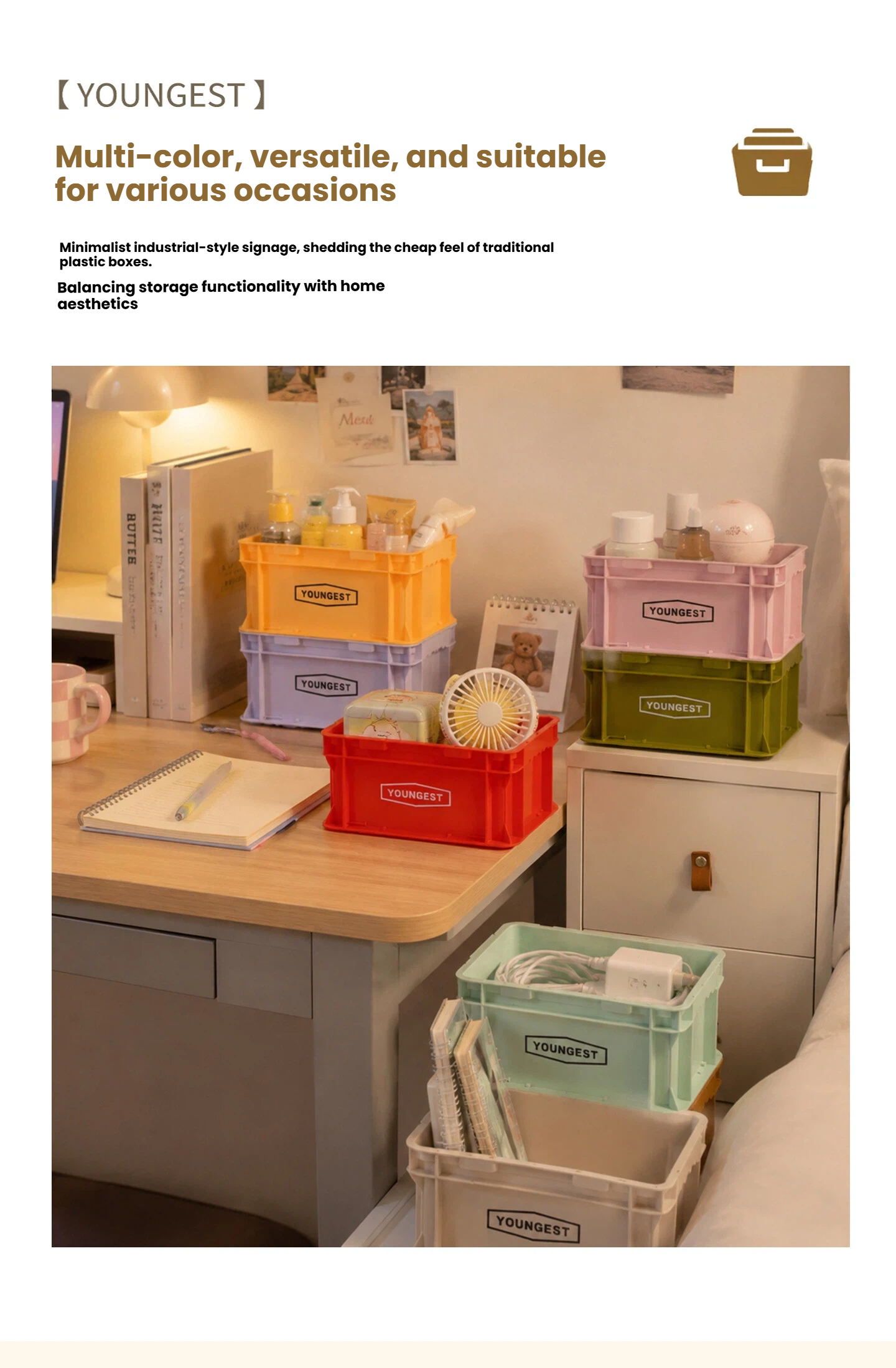 Desktop Organizer Box, view 27