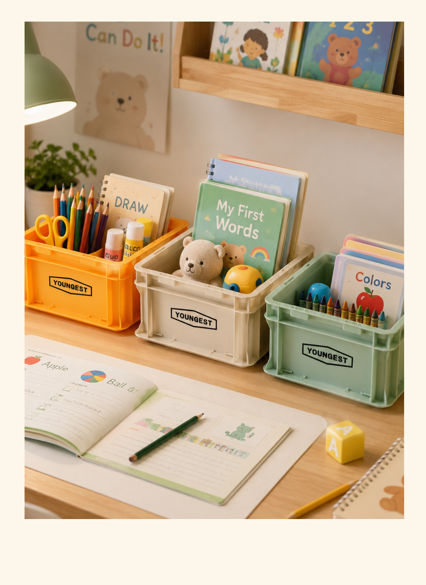 Desktop Organizer Box, view 30