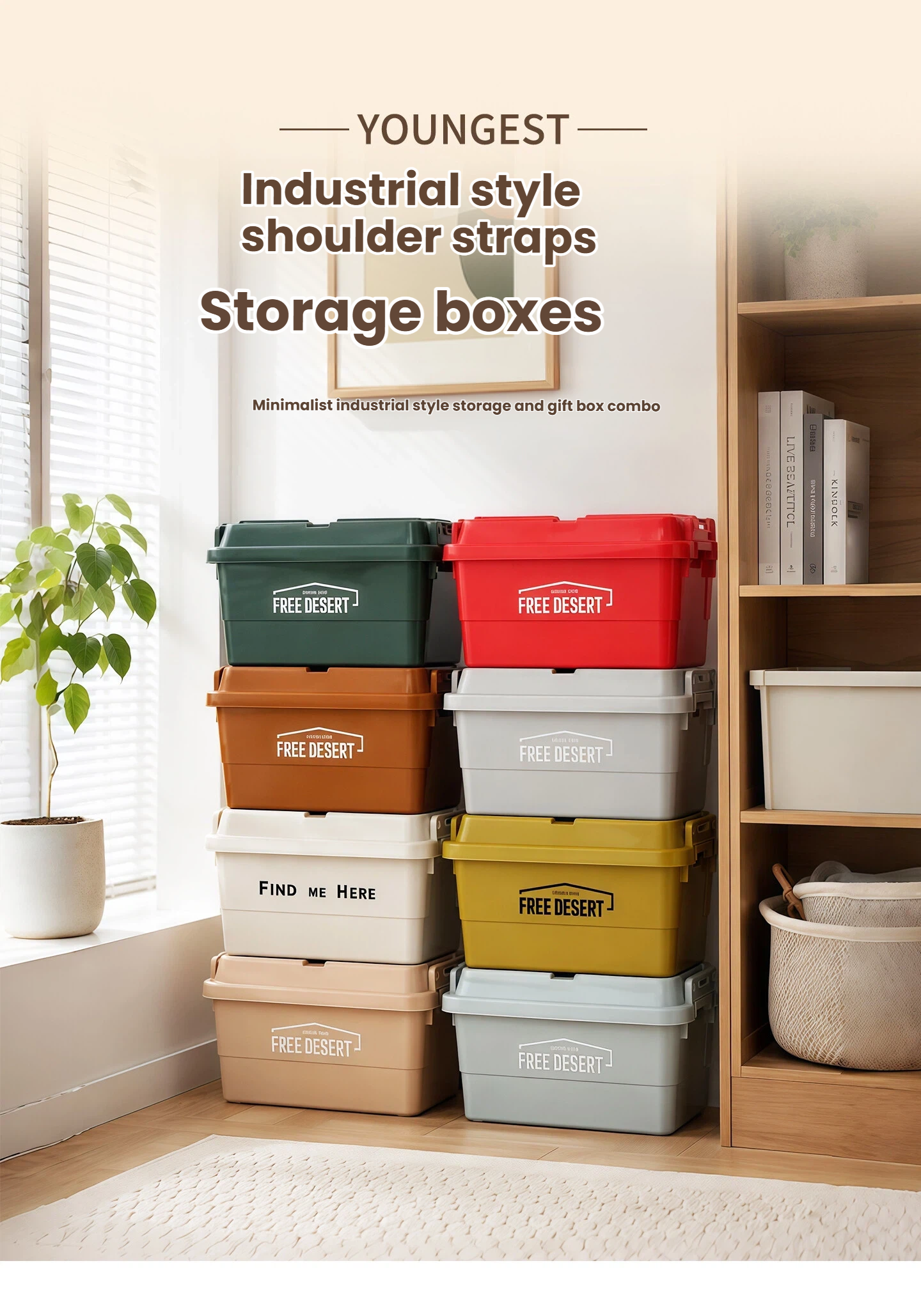 Shoulder-Strap Industrial Storage Box, view 31