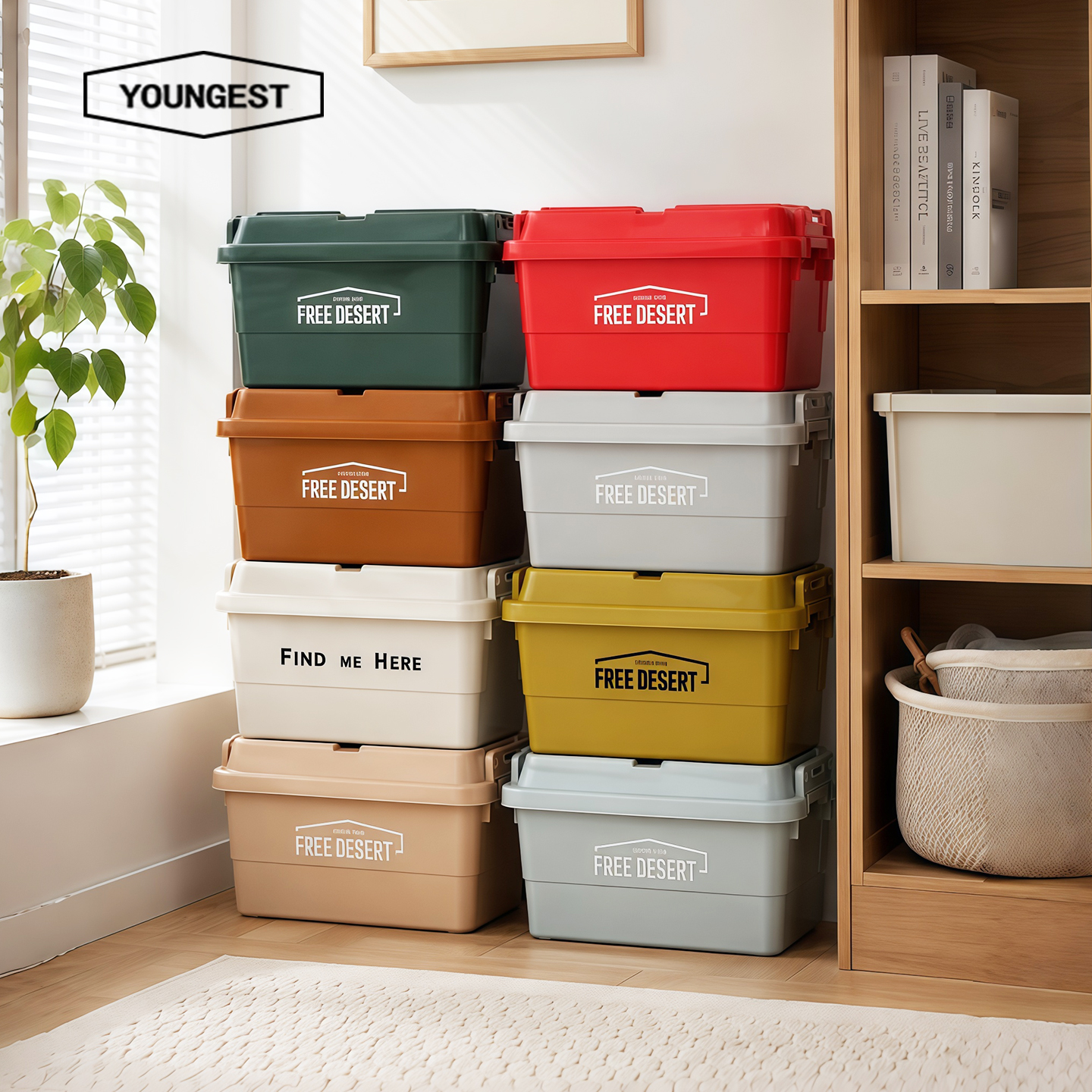 Shoulder-Strap Industrial Storage Box, view 7