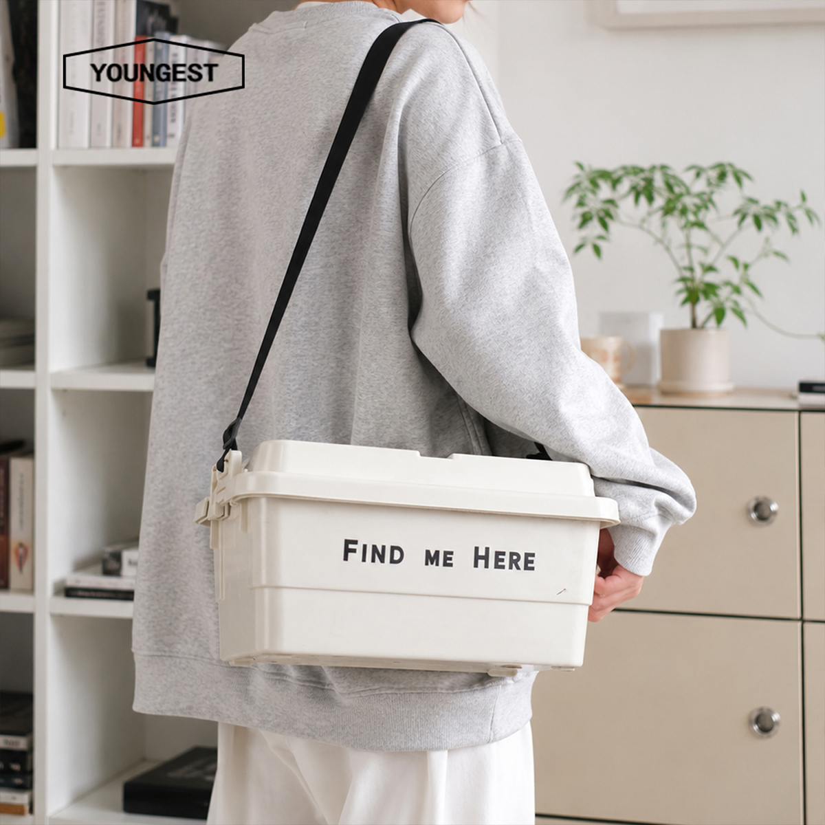 Shoulder-Strap Industrial Storage Box, view 4