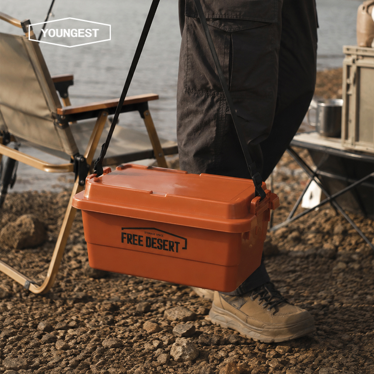 Shoulder-Strap Industrial Storage Box, view 2