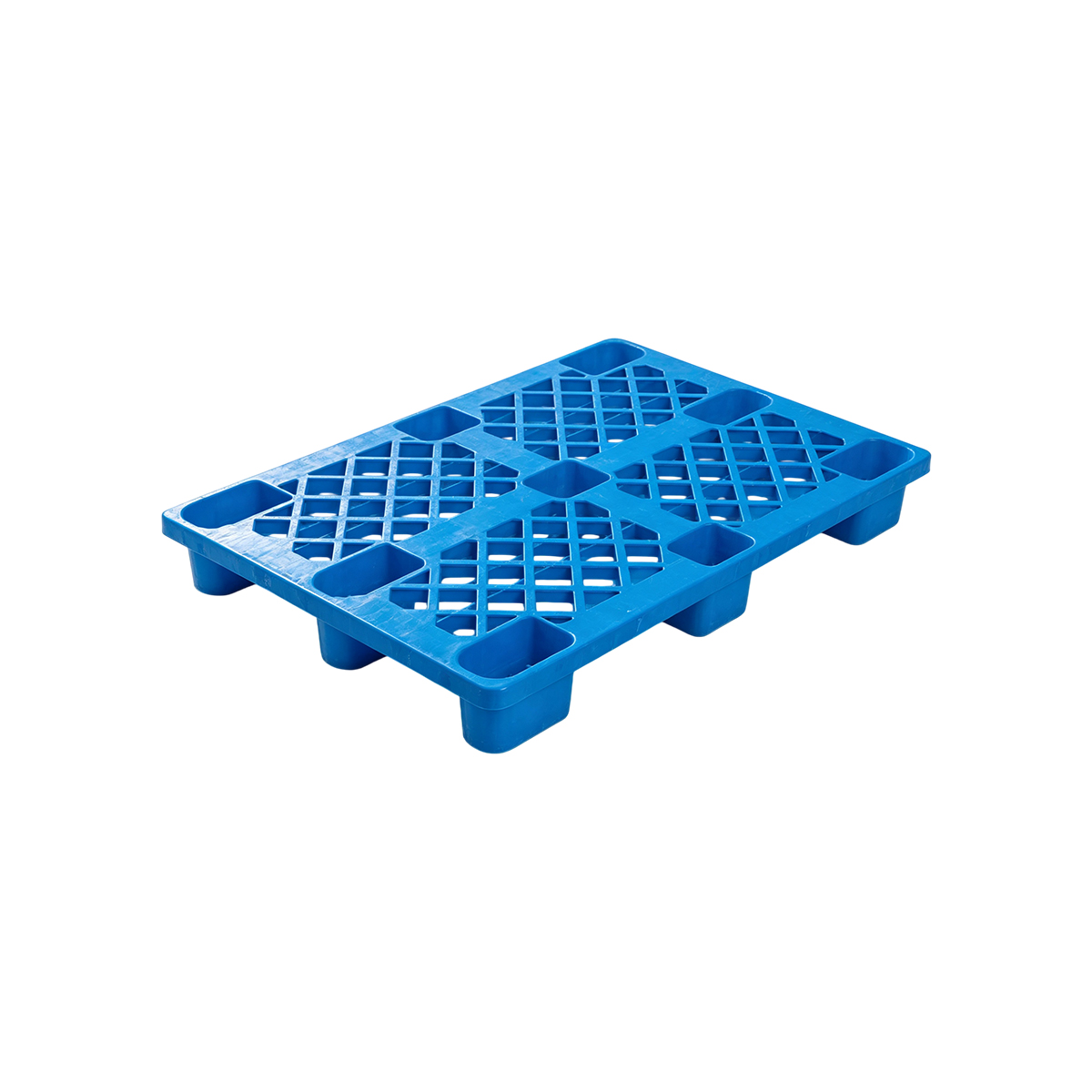 1208 Single-Deck Nine-Foot Plastic Pallet