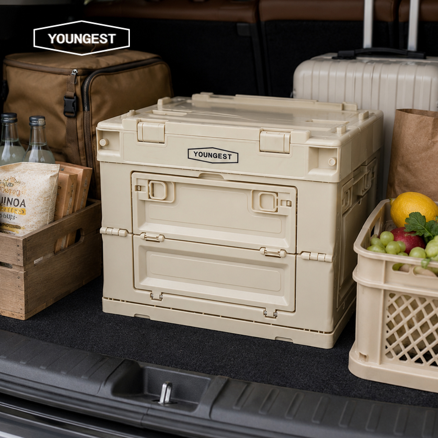 Double-Door Folding Storage Box, view 4