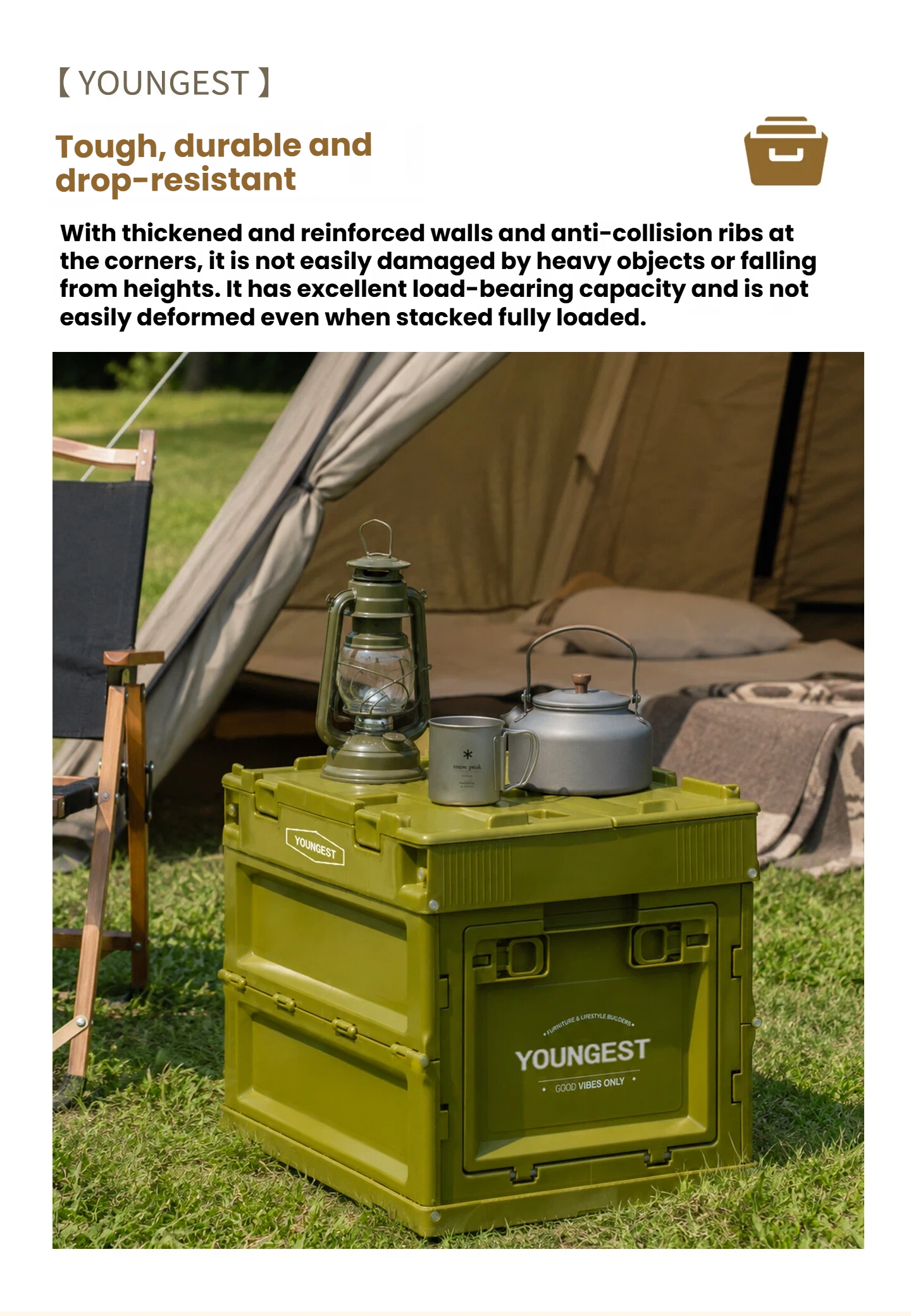 Double-Door Folding Storage Box, view 14
