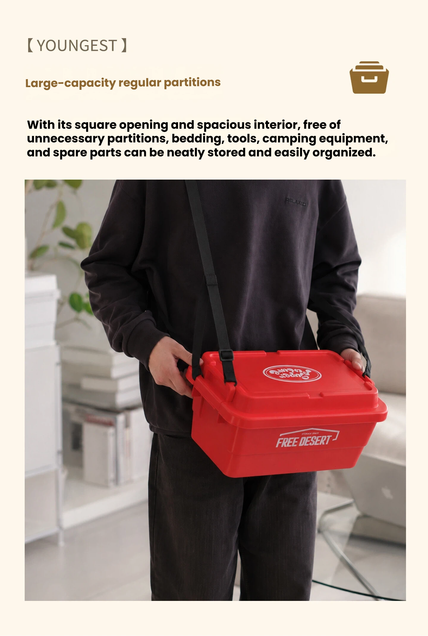 Shoulder-Strap Industrial Storage Box, view 35