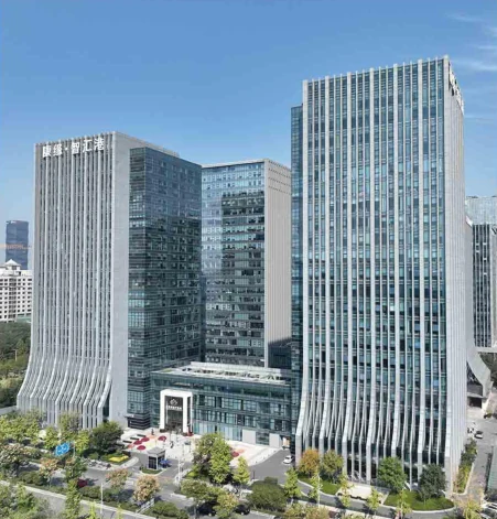 Kangyuan Zhihui Port — Phase II Curtain Wall — view 1