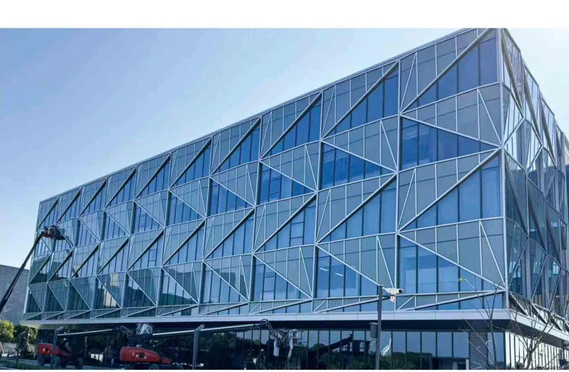 Testing and Application Evaluation Platform — Curtain Wall — view 1
