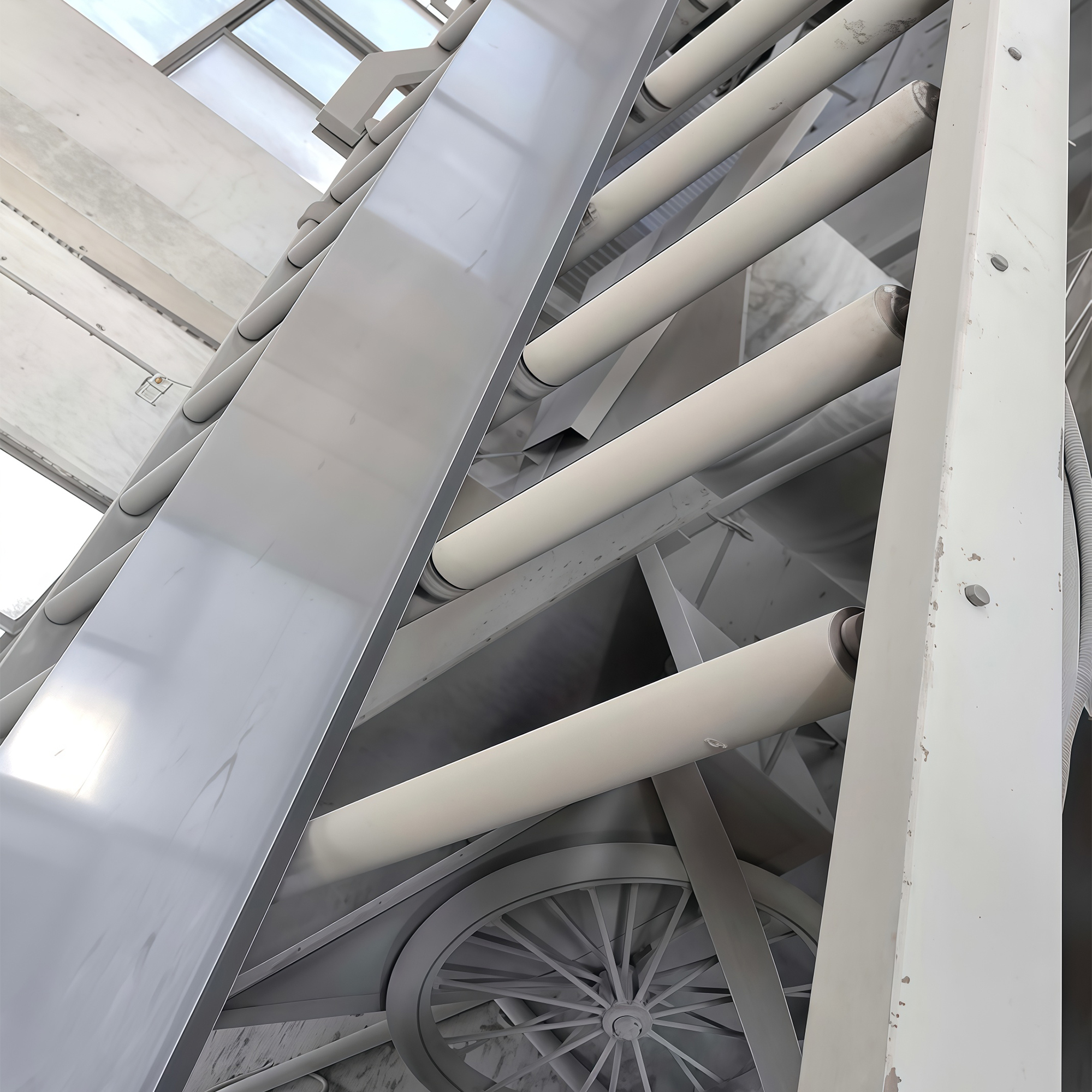 Sheet cooling stage