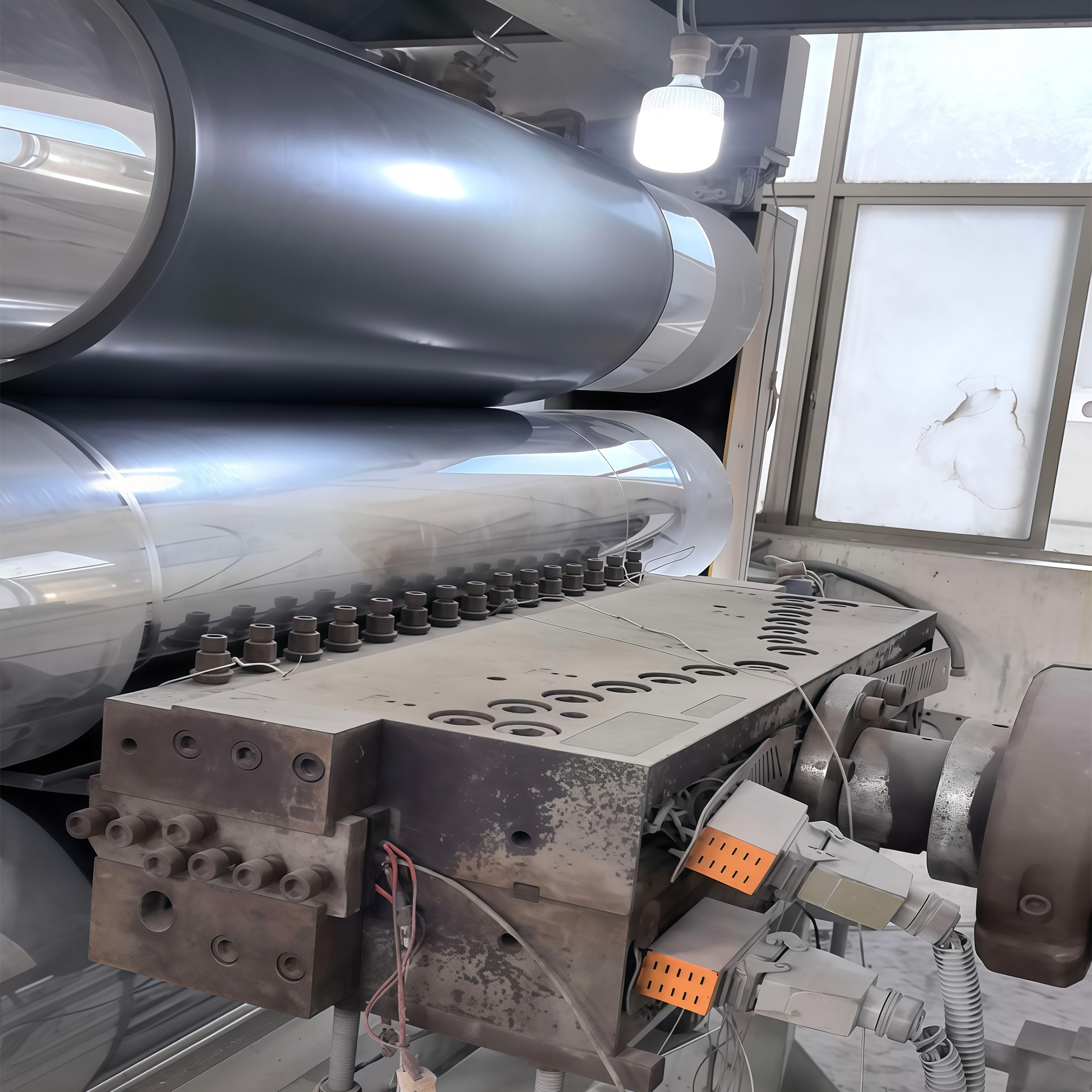 Three-roll sheet finishing