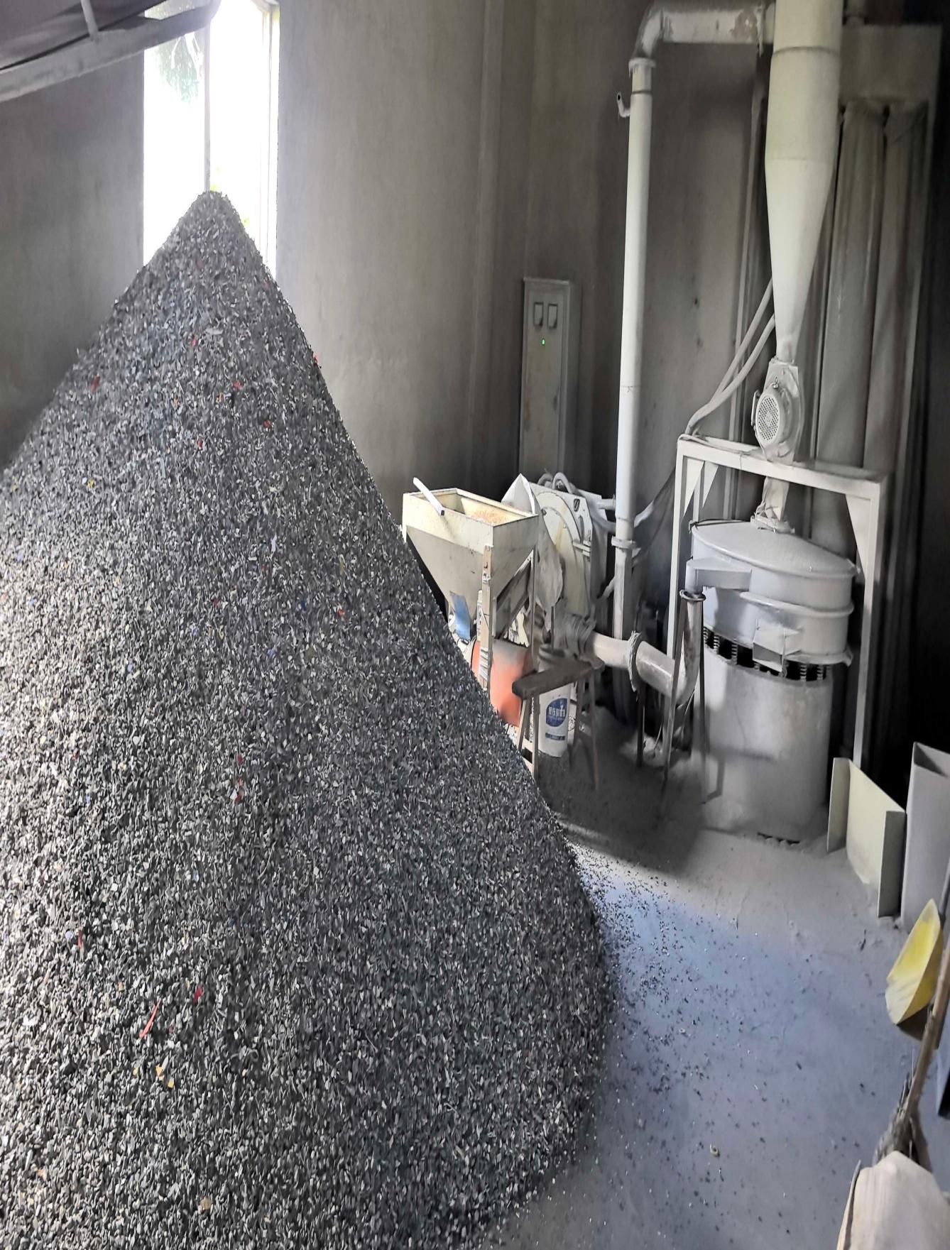 PVC granules before processing