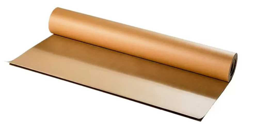 Double Sided Brown Kraft Liner Board in Rolls — 90cm-1.6m / 20 kg