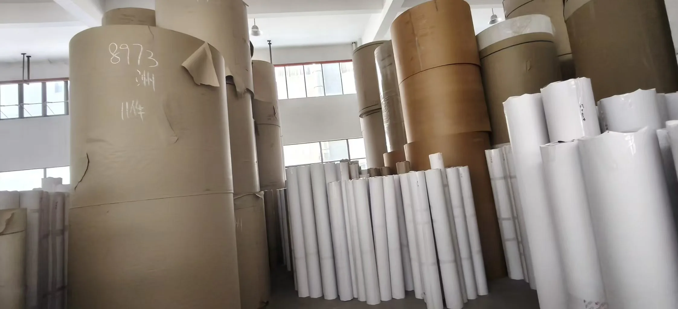 Paper roll storage