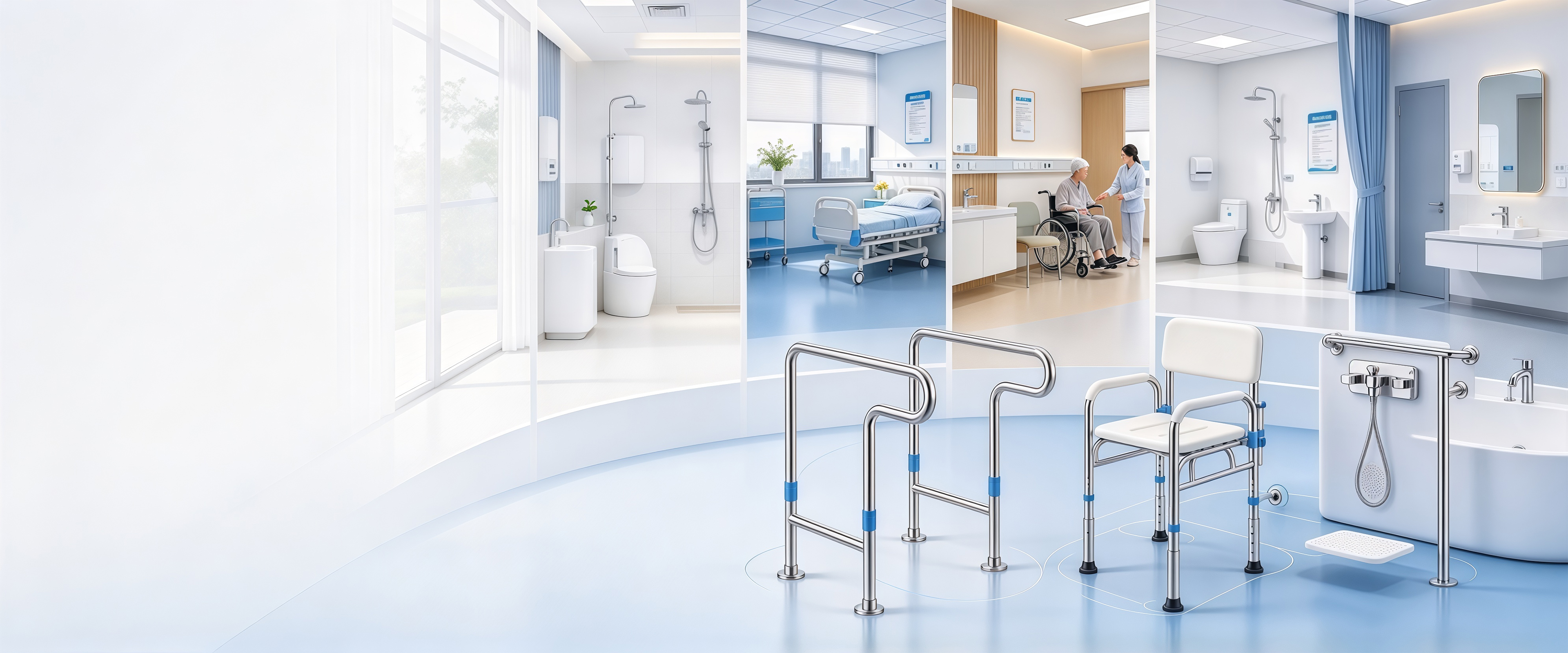 Donghe accessible bathroom product banner 2